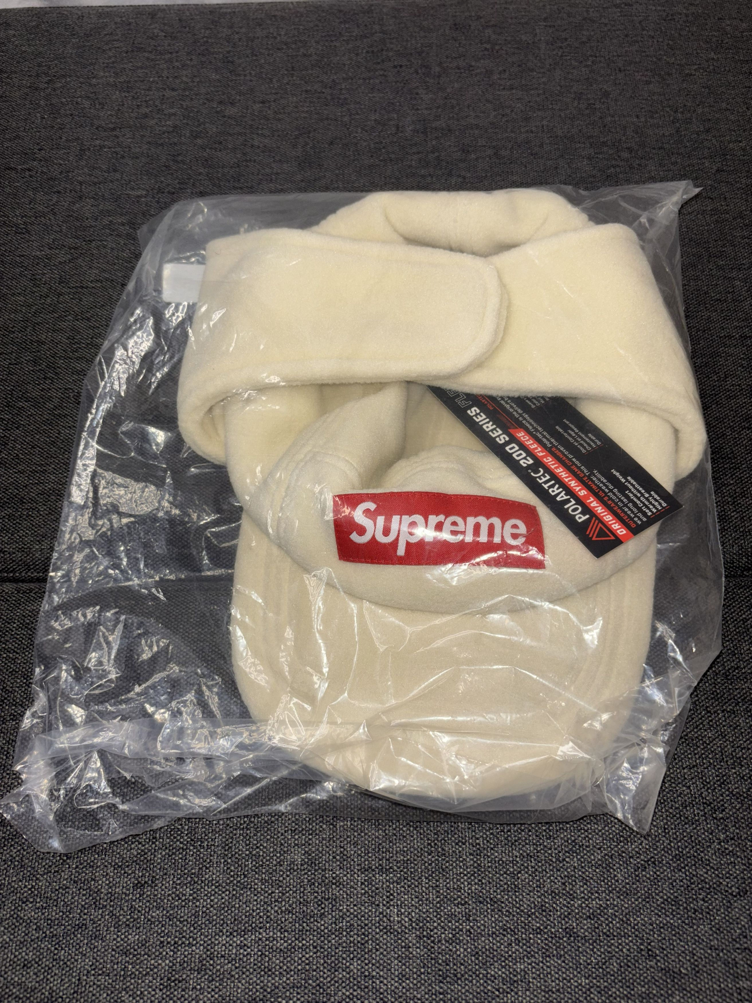 Supreme SUPREME Polartech Earflap Camp Cap Natural/White FW21 FW21H5 Size ONE SIZE - 2 Thumbnail