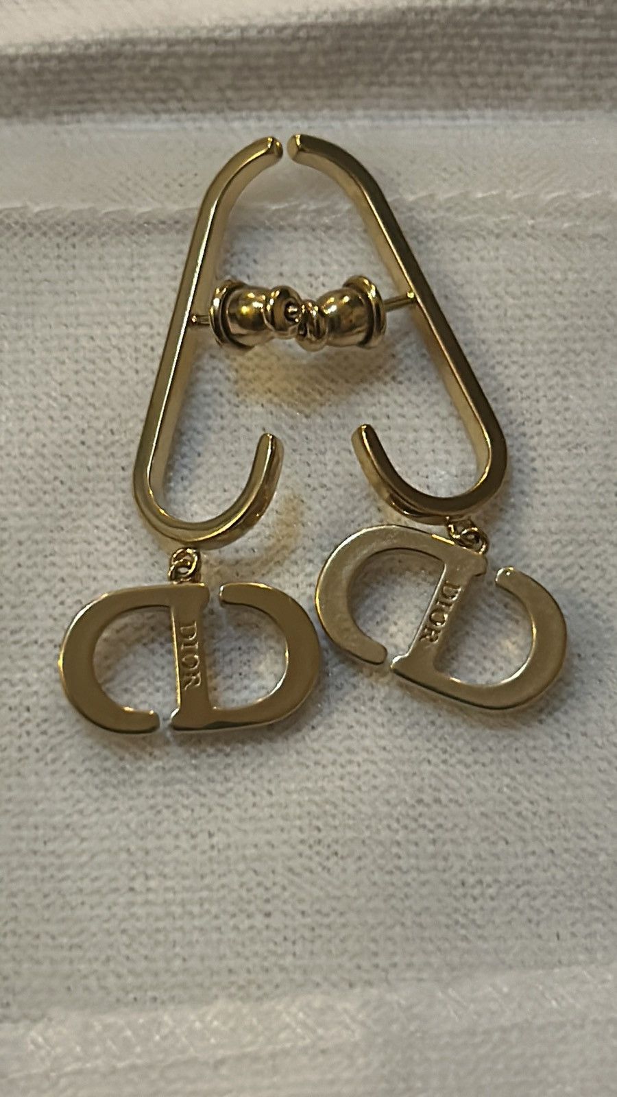 Dior Dior 30 MONTAIGNE EARRINGS Gold-Finish Metal Size ONE SIZE - 10 Thumbnail