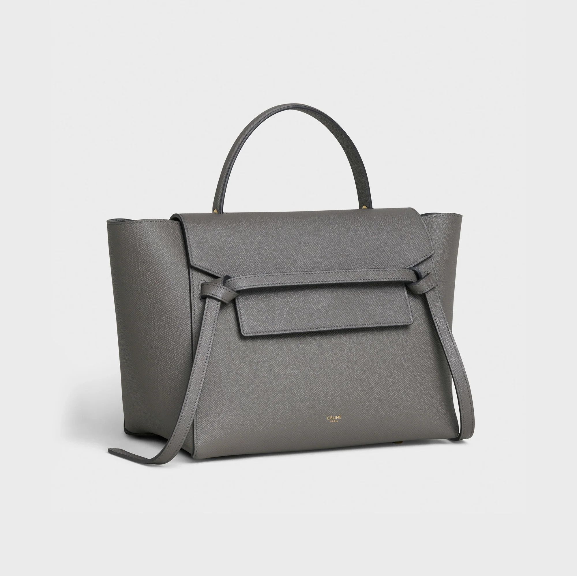 Celine o1bcso1str0725 Size :OS / 189153 Micro Belt Bag in Dark Gray Size ONE SIZE - 2 Thumbnail
