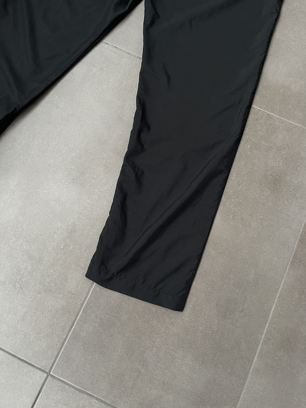 424 !DS! FW22 424 On Fairfax Logo Patched Black Track Pants Size US 36 / EU 52 - 17 Thumbnail