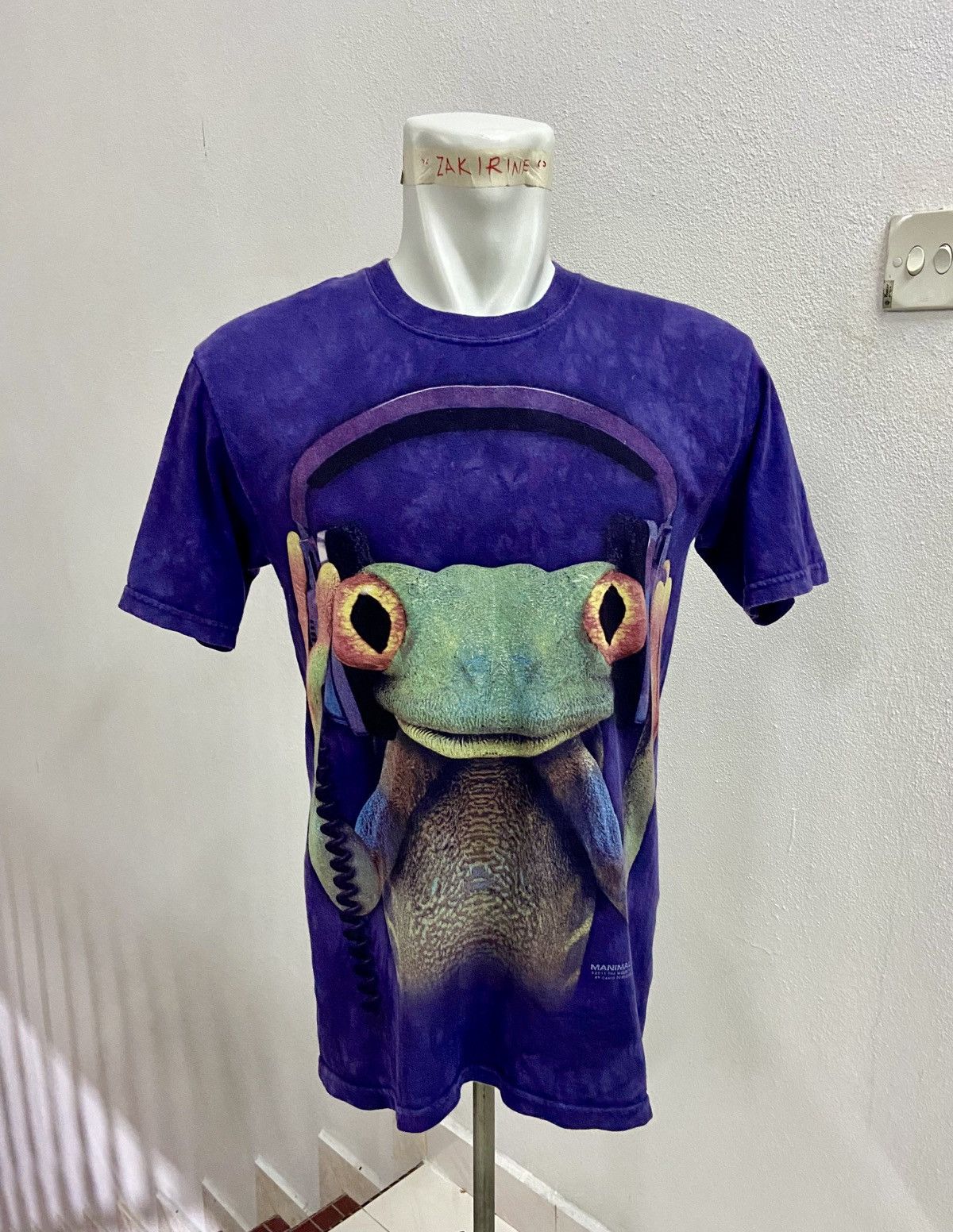 The Mountain The Mountain Manimals 2011 DJ FROG Tie Dye TEE Size US S / EU 44-46 / 1 - 3 Thumbnail
