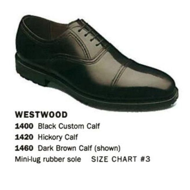 Allen Edmonds Allen Edmonds Westwood Mens size 10 Black Leather Dress Shoe Size US 10 / EU 43 - 4 Thumbnail