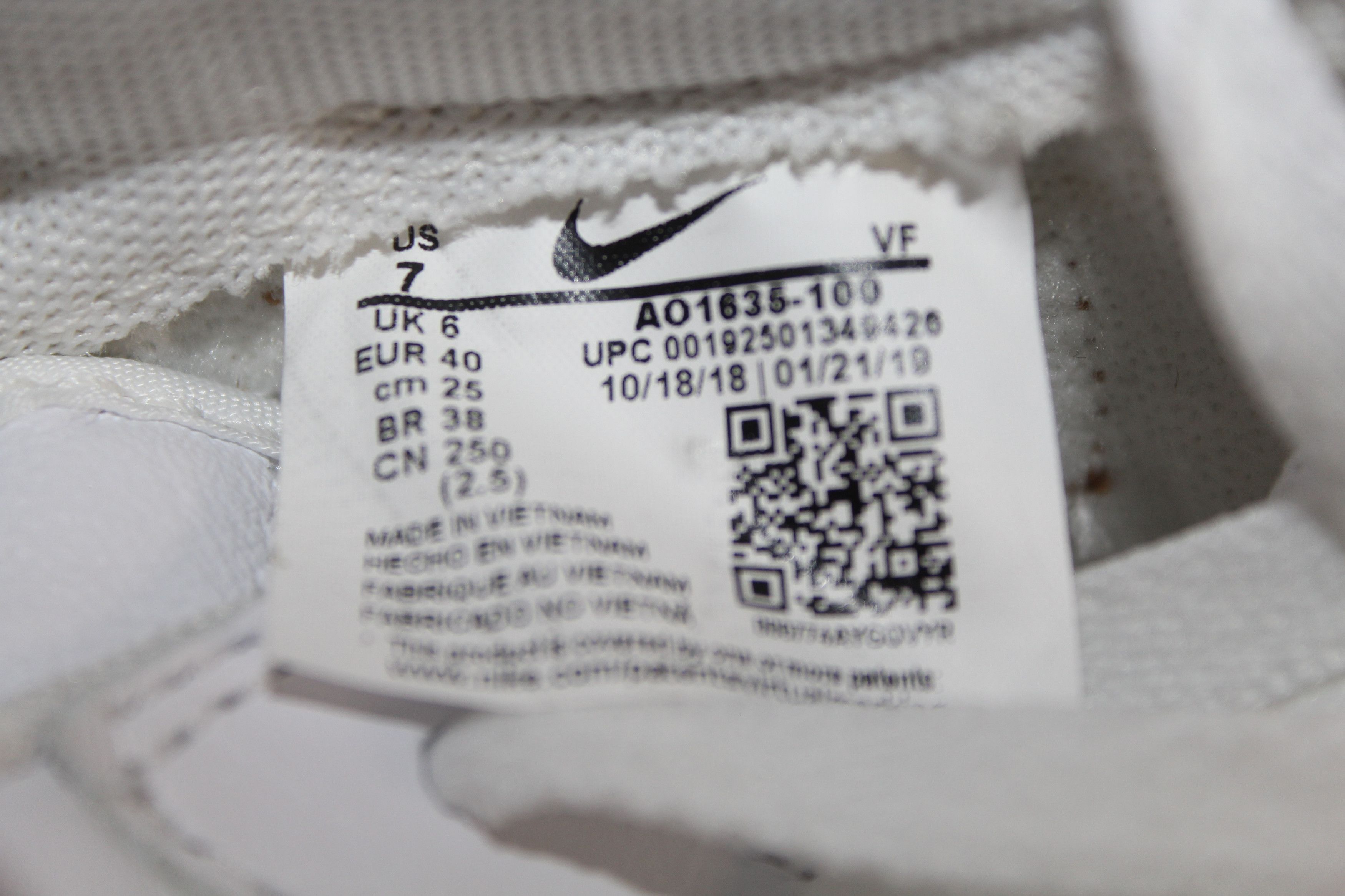 Nike Nike Air Force 1 Low Retro PRM QS Ivory Snake Size 7 Size US 7 / EU 40 - 6 Thumbnail