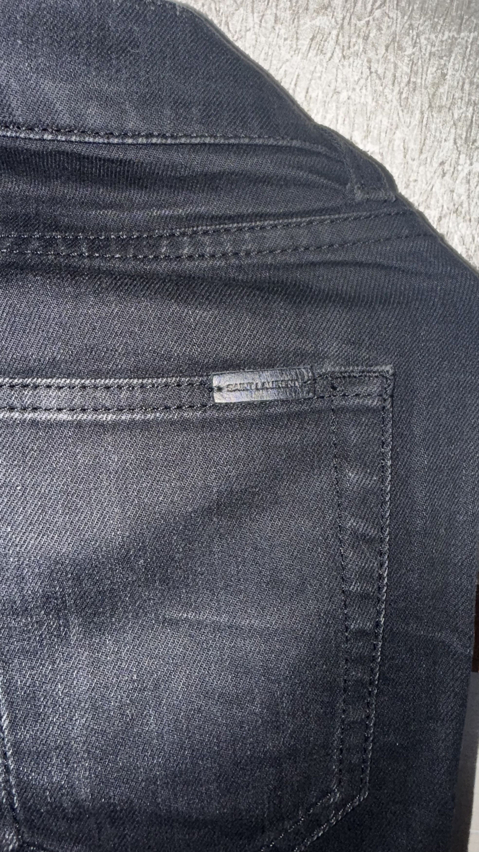 Saint Laurent Paris Saint Laurent Paris Skinny Denim Size US 26 / EU 42 - 8 Thumbnail
