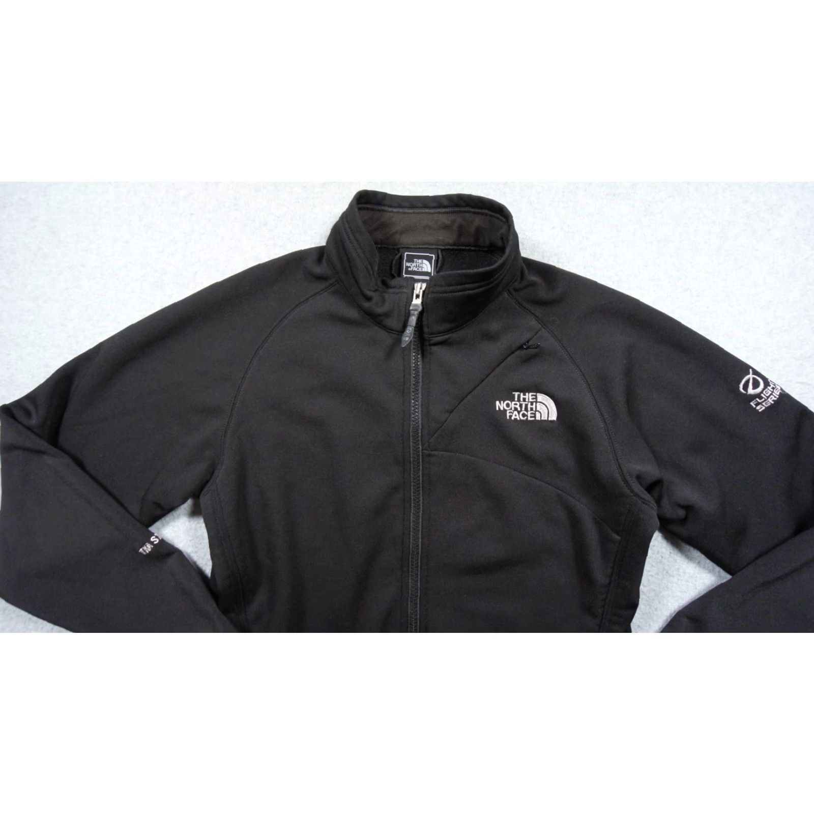 The North Face VINTAGE North Face Jacket Womens Small Black Flight Series TKA Stretch Outdoors Size S / US 4 / IT 40 - 2 Thumbnail