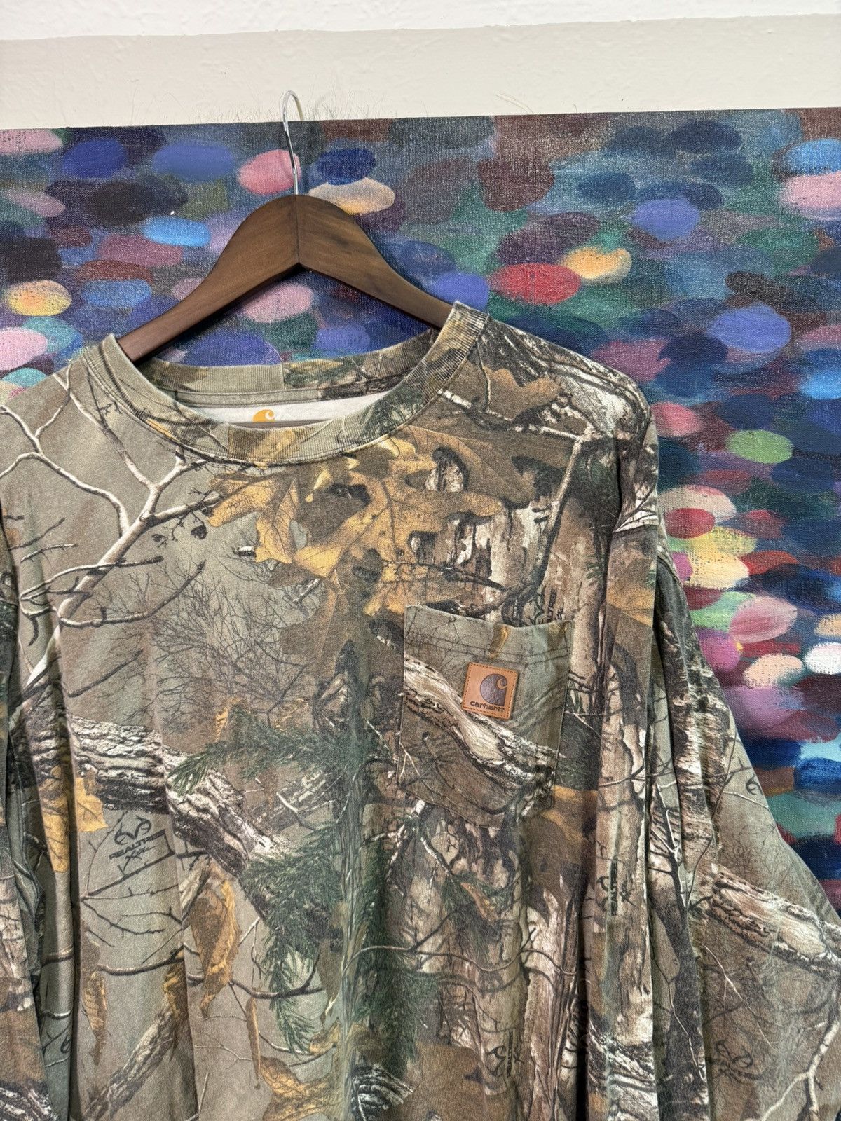 Carhartt Vintage y2k 2000s carhartt realtree camo longsleeve tshirt Size US XXL / EU 58 / 5 - 2 Thumbnail