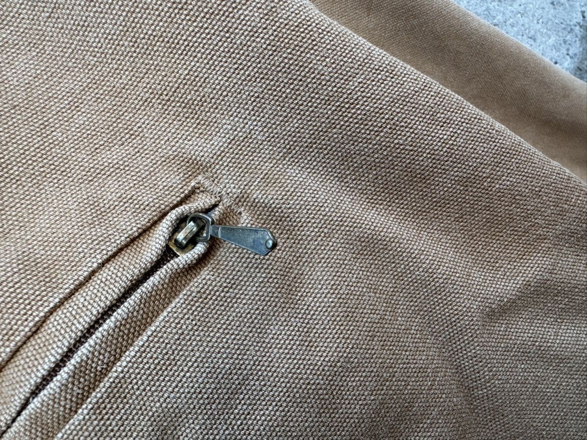 Carhartt × Vintage 1980's Vintage Carhartt Detroit Jacket 6QLJT 46 Tall Size US L / EU 52-54 / 3 - 7 Thumbnail
