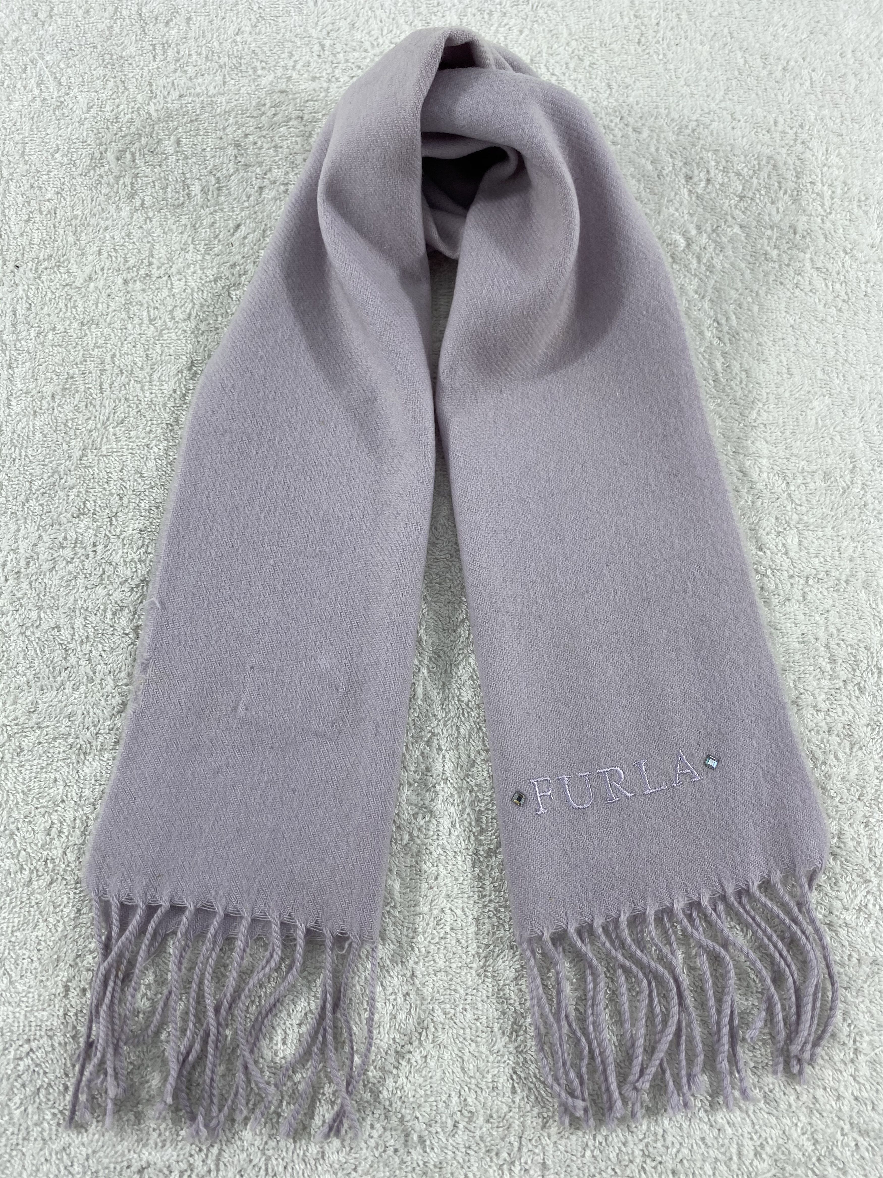Furla × Vintage Furla Scarf / Muffler / Neckwear - WW1763 Size ONE SIZE - 1 Thumbnail