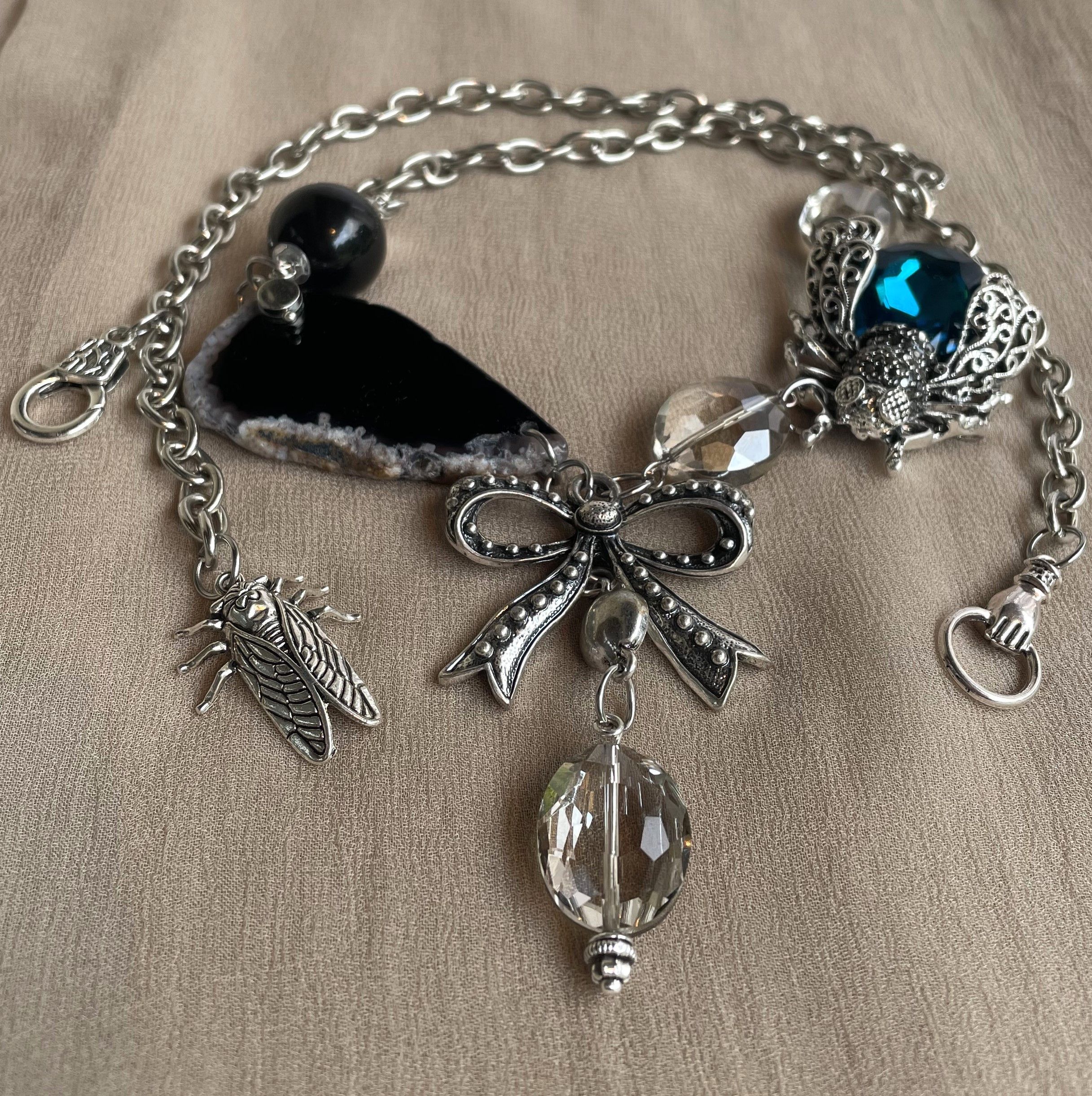 Other Necklace in steampunk and baroque style. Size ONE SIZE - 6 Thumbnail