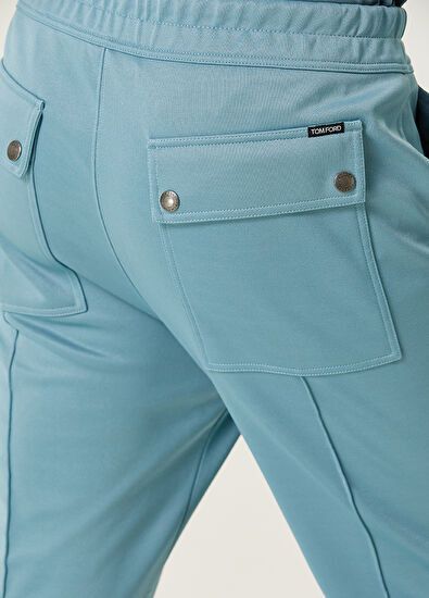 Tom Ford o1w1db10225 JAL005 Sweatpants & Joggers in Light Blue Size US 32 / EU 48 - 4 Thumbnail