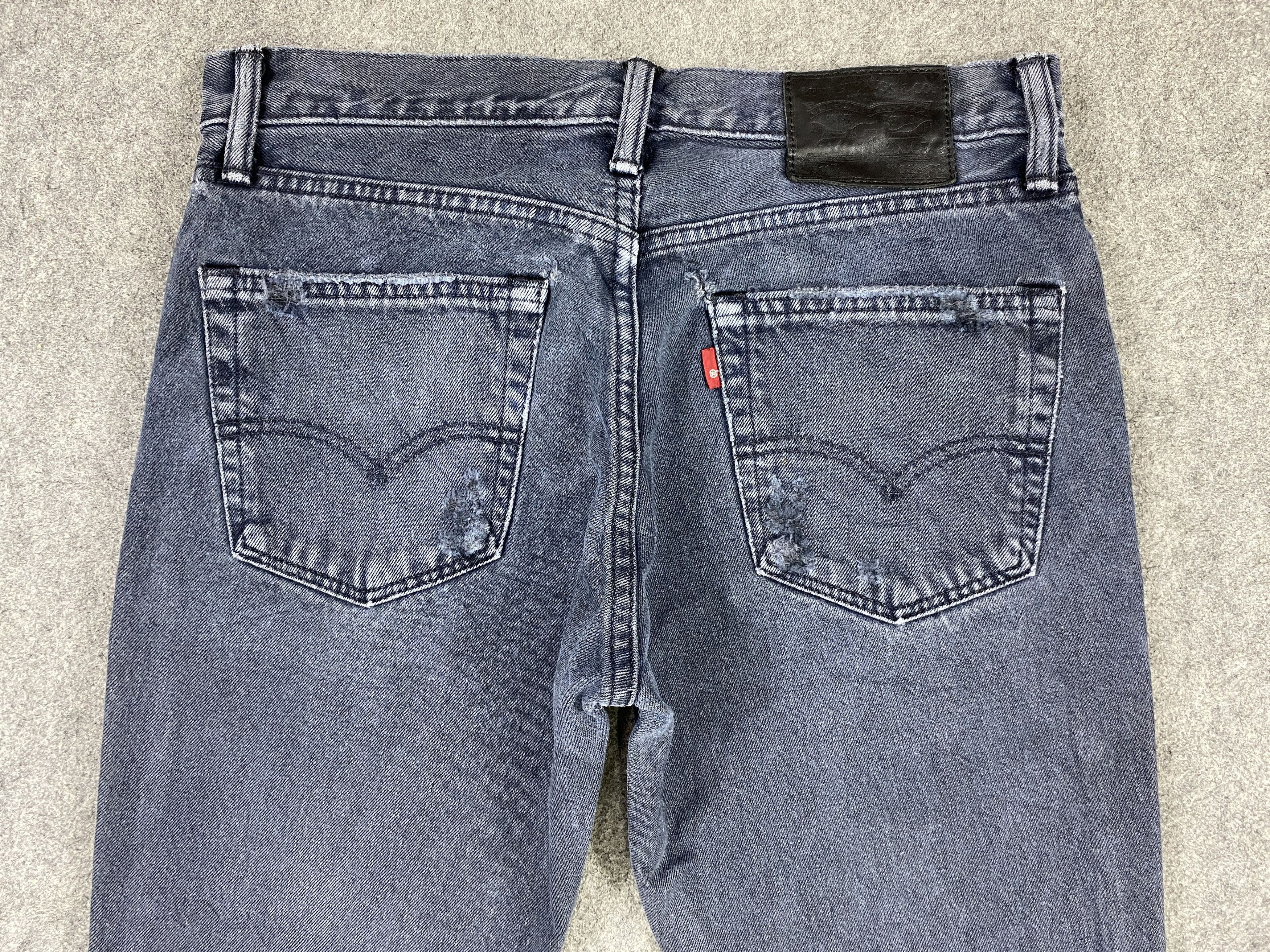 Japanese Brand Dark Blue Vintage Levi's 511 Jeans 32x31 Denim -JN1983 Size US 32 / EU 48 - 4 Thumbnail