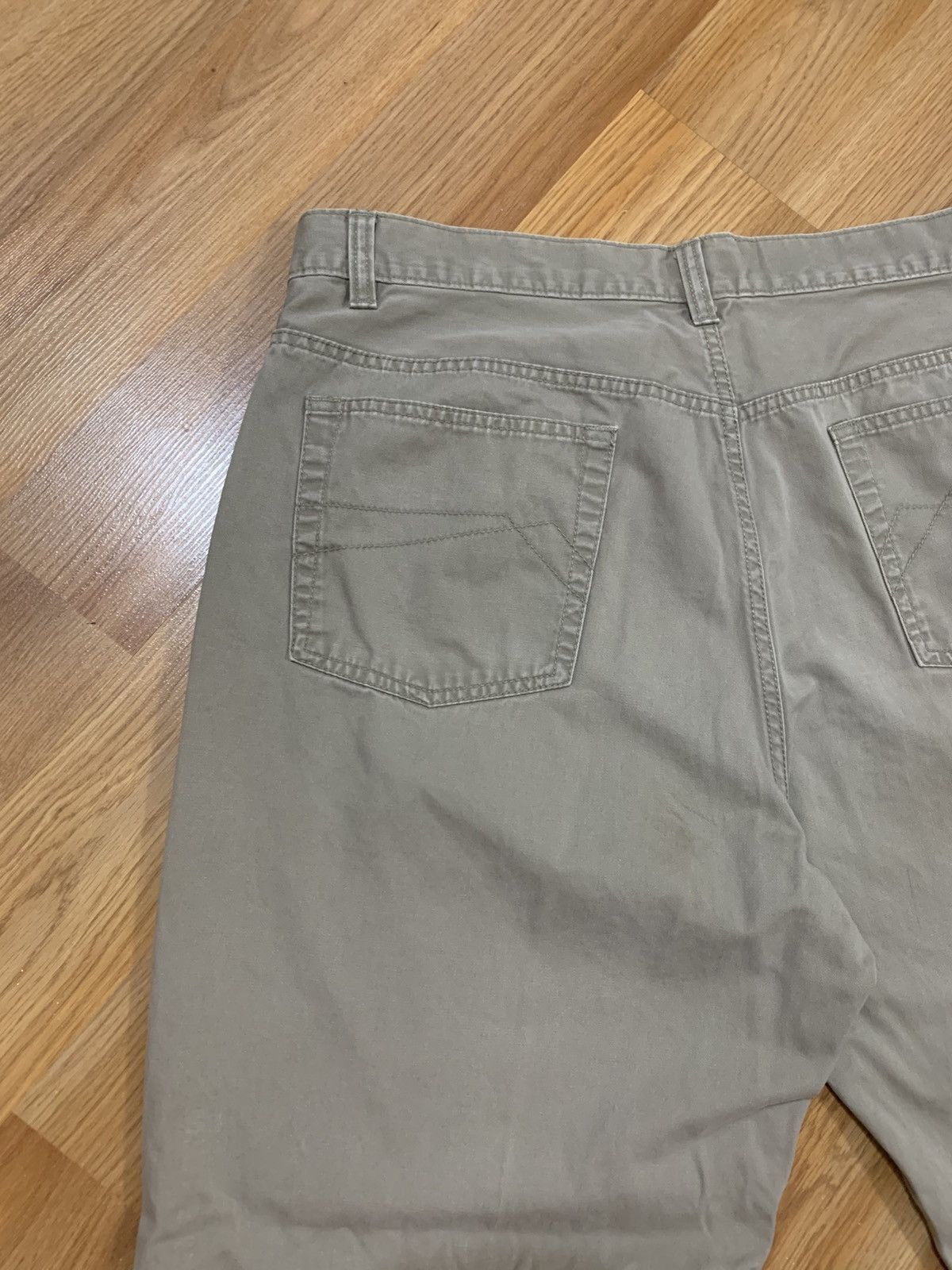 Van Heusen × Vintage 36x29 - Van Heusen 5-Pocket Flat Front Baggy Fit Faded Jean Size US 36 / EU 52 - 13 Thumbnail