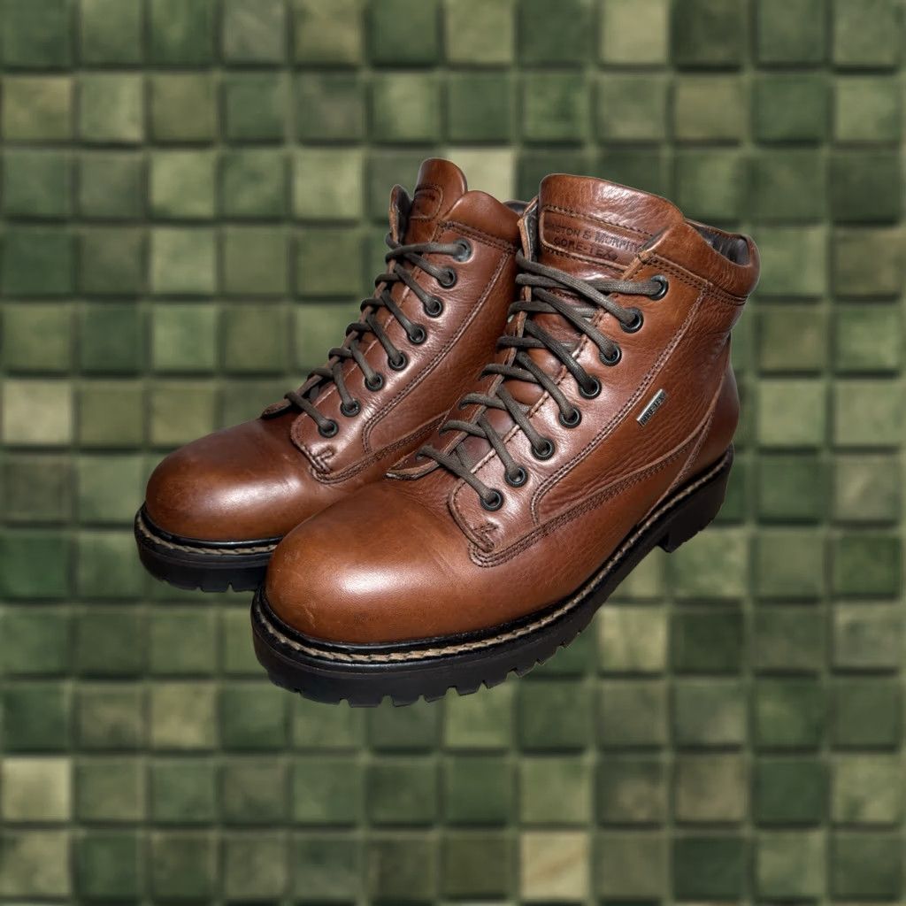 Johnston & Murphy Johnston & Murphy all-weather Gore-Tex Leather Lug Sole Work Boots Mens 7.5 EUC Size US 8 / EU 41 - 1 Thumbnail
