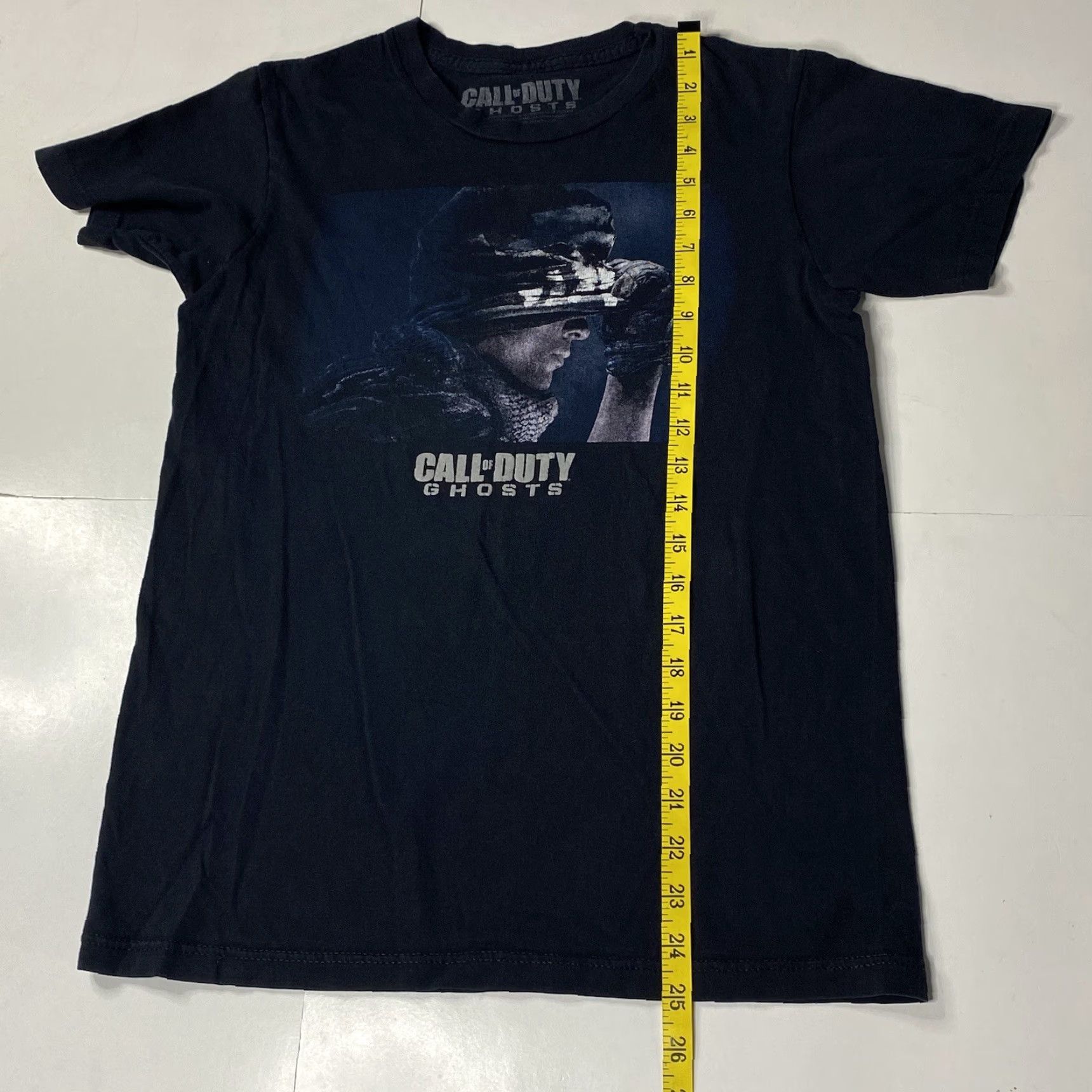 Vintage VINTAGE Call of Duty Ghosts T Shirt Small 2013 S Black Logo Mens Short Sleeve Crew Neck Gaming Shirts Re-Sale Modern Vintage Gamer COD Ghosts Shirts Size US S / EU 44-46 / 1 - 5 Thumbnail