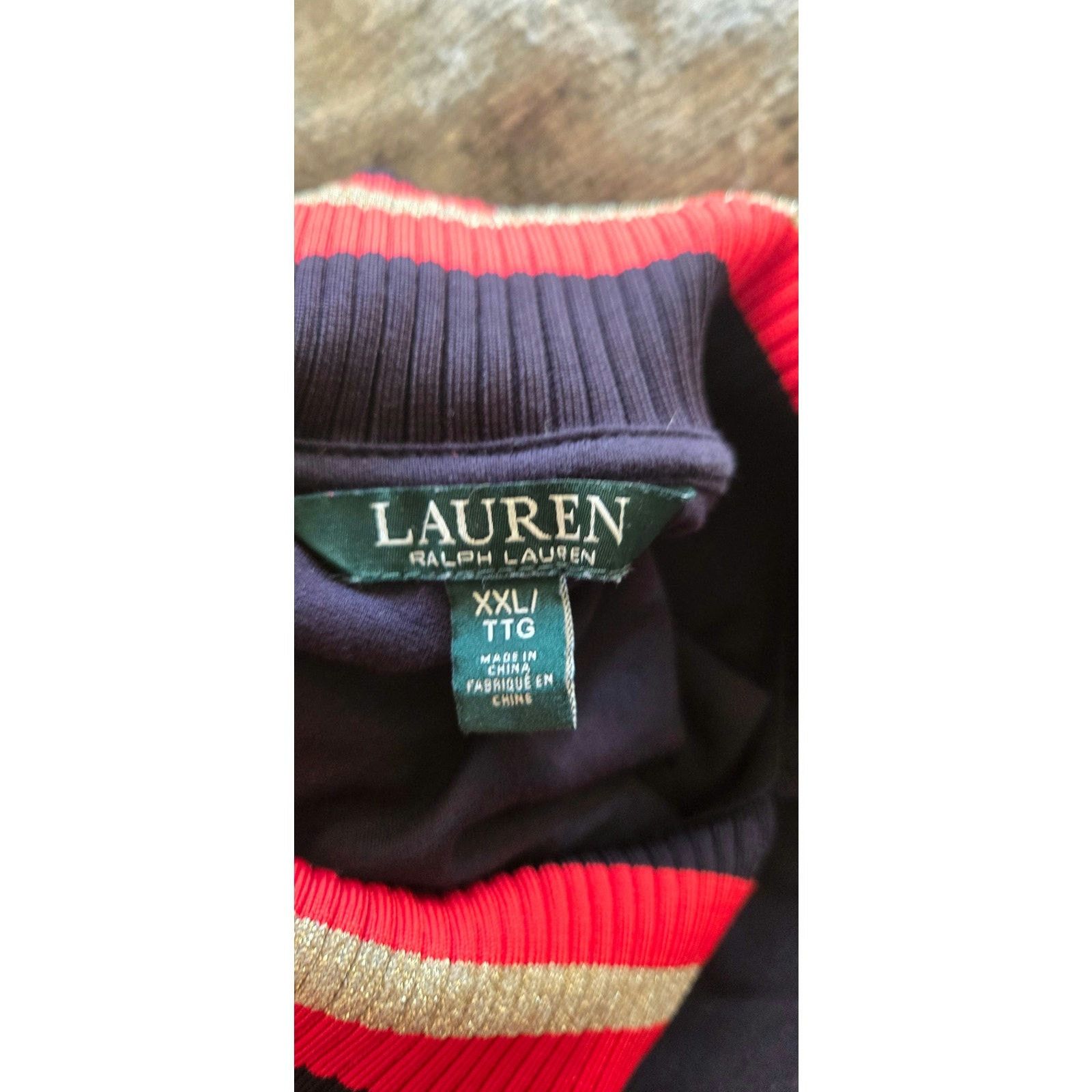 Ralph Lauren Lauren Ralph Lauren stretch polo dress, nay size XXL Size XXL / US 16-18 / IT 52-54 - 4 Thumbnail
