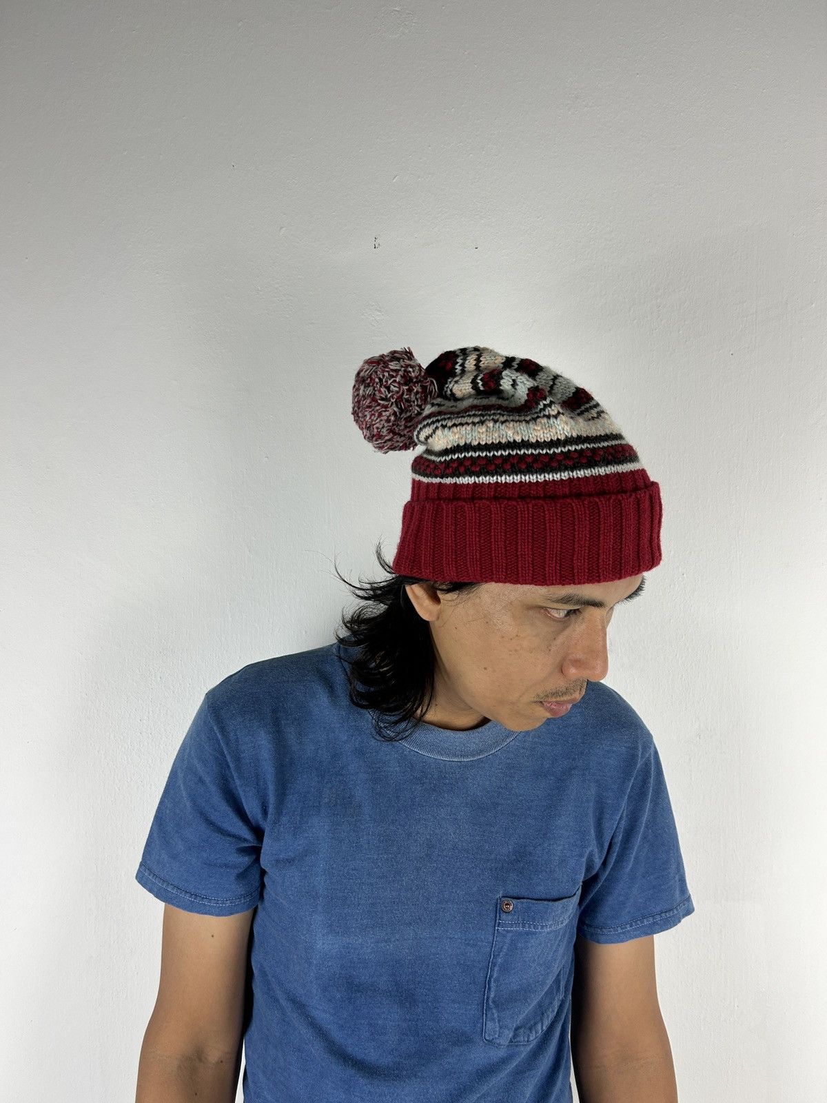 Issey Miyake × Japanese Brand Sunaokuwahara - Beanie Size ONE SIZE - 1 Thumbnail