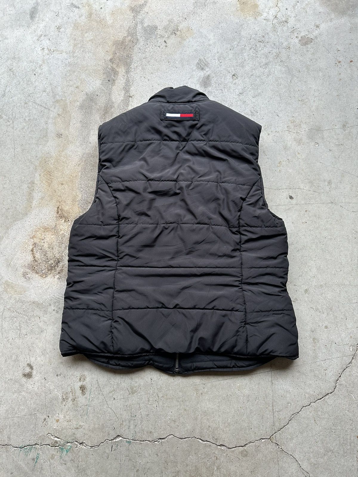 Tommy Hilfiger Vintage Y2K Black Tommy Hilfiger Vest Size US L / EU 52-54 / 3 - 3 Thumbnail