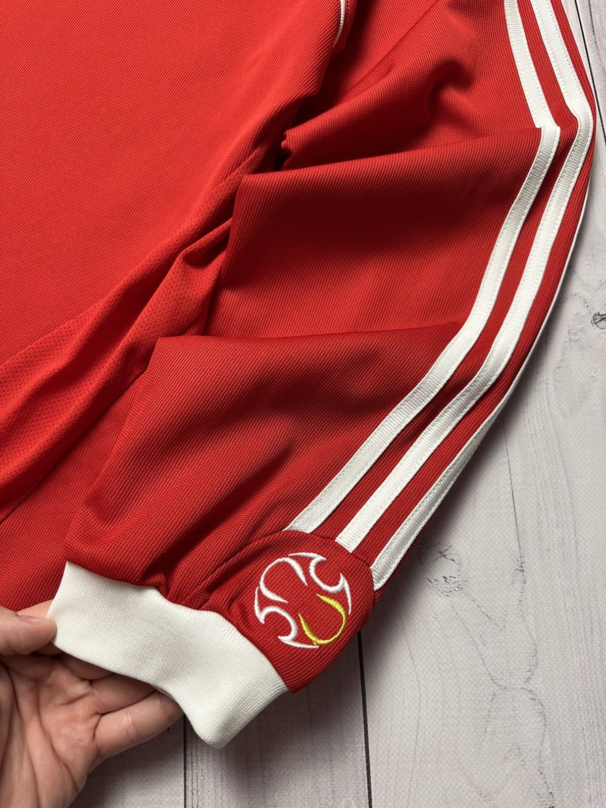 Adidas Vintage adidas Bayern Munich soccer jersey Long sleeve XL Size US L / EU 52-54 / 3 - 3 Thumbnail