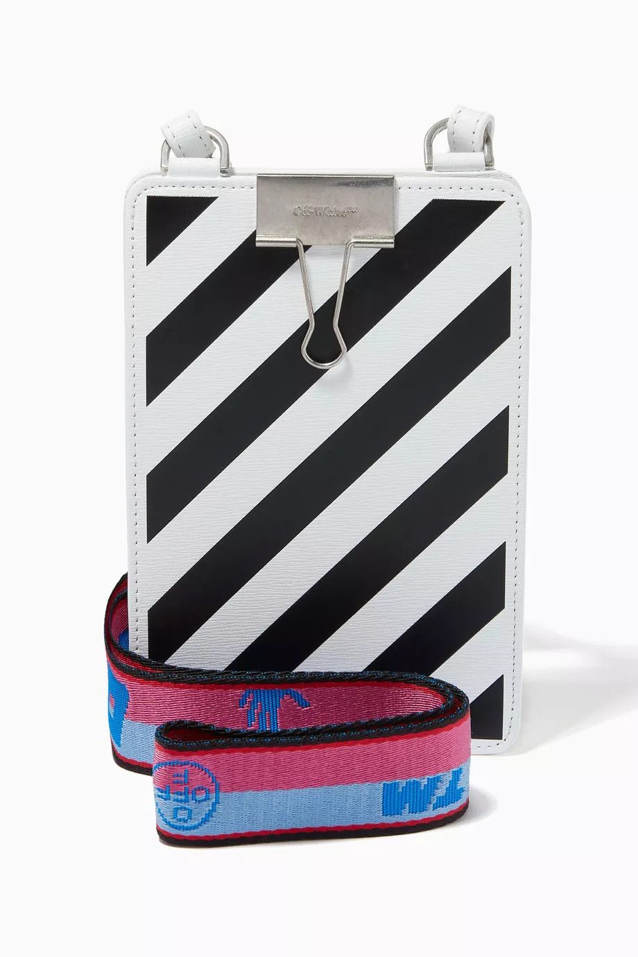 Off-White o1y1225 Size : OS / Leather Crossbody Bag in Multicolor Size ONE SIZE - 1 Thumbnail