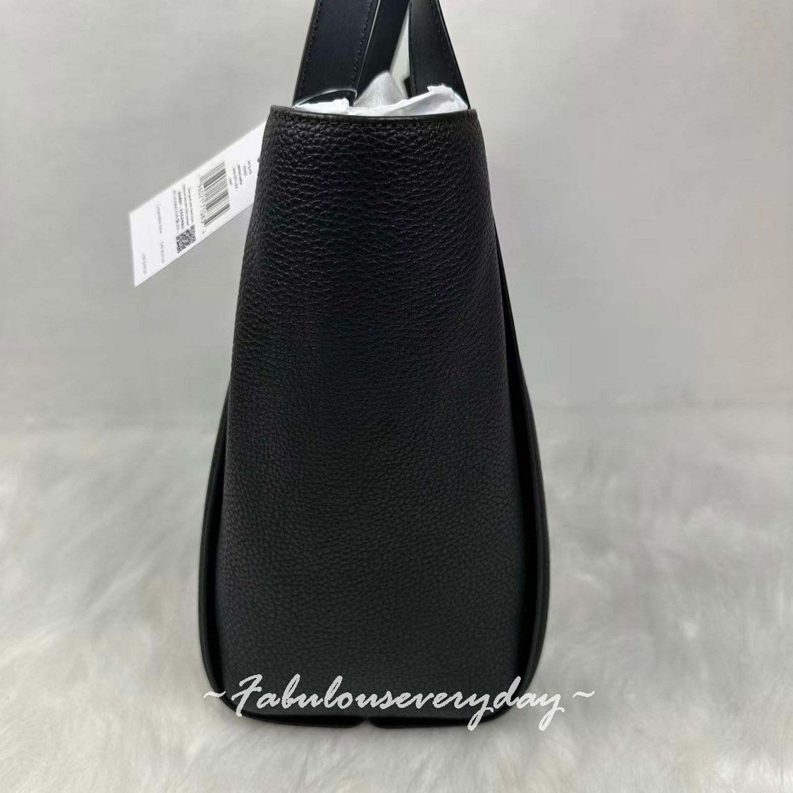 Kate Spade Kate Spade Knott Tote Bag Shoulder Bag Leather/Black KN658 Size ONE SIZE - 3 Thumbnail