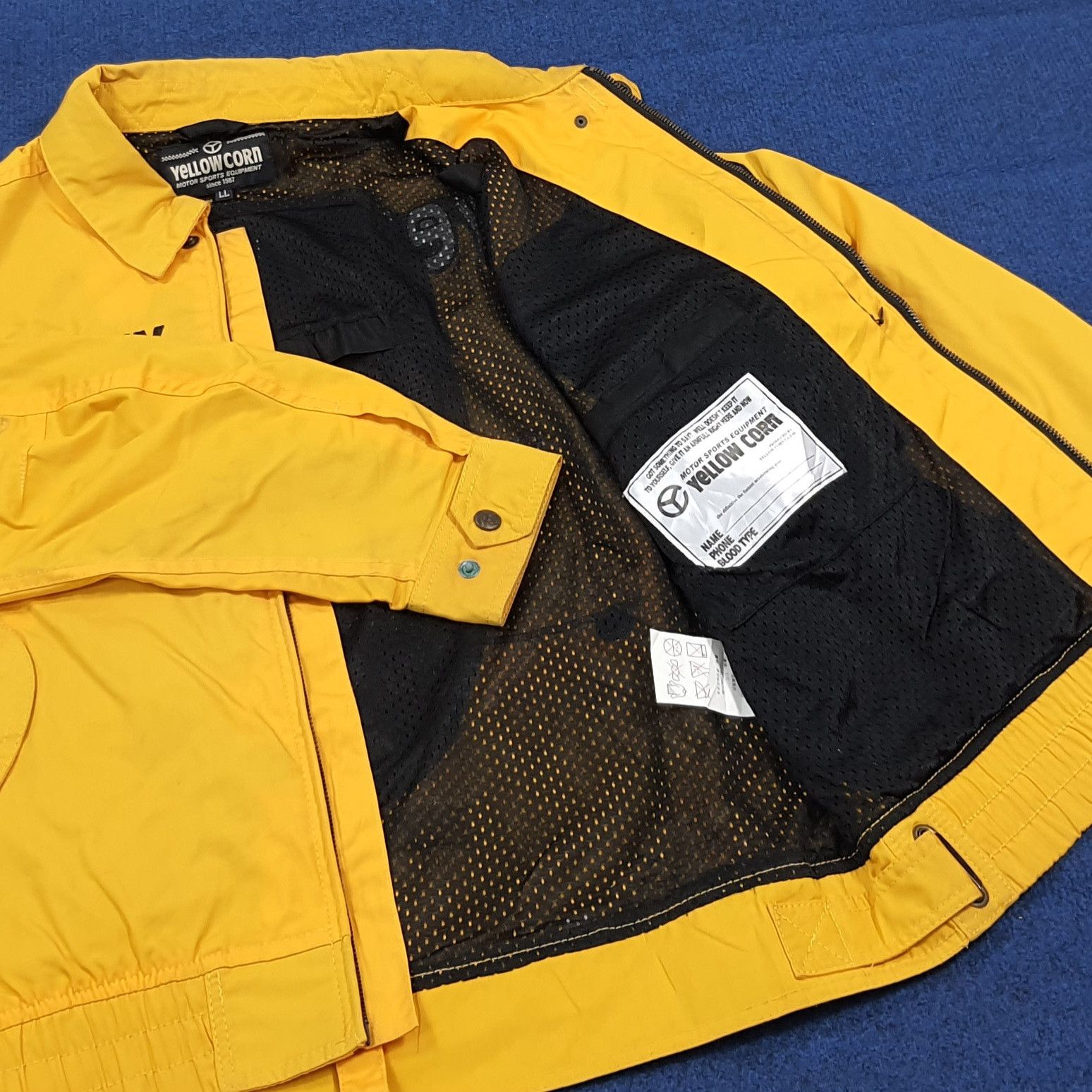 YELLOW CORN RARE Yellow Corn Japan Snoopy Racing Jacket C306N17 Size US M / EU 48-50 / 2 - 7 Thumbnail