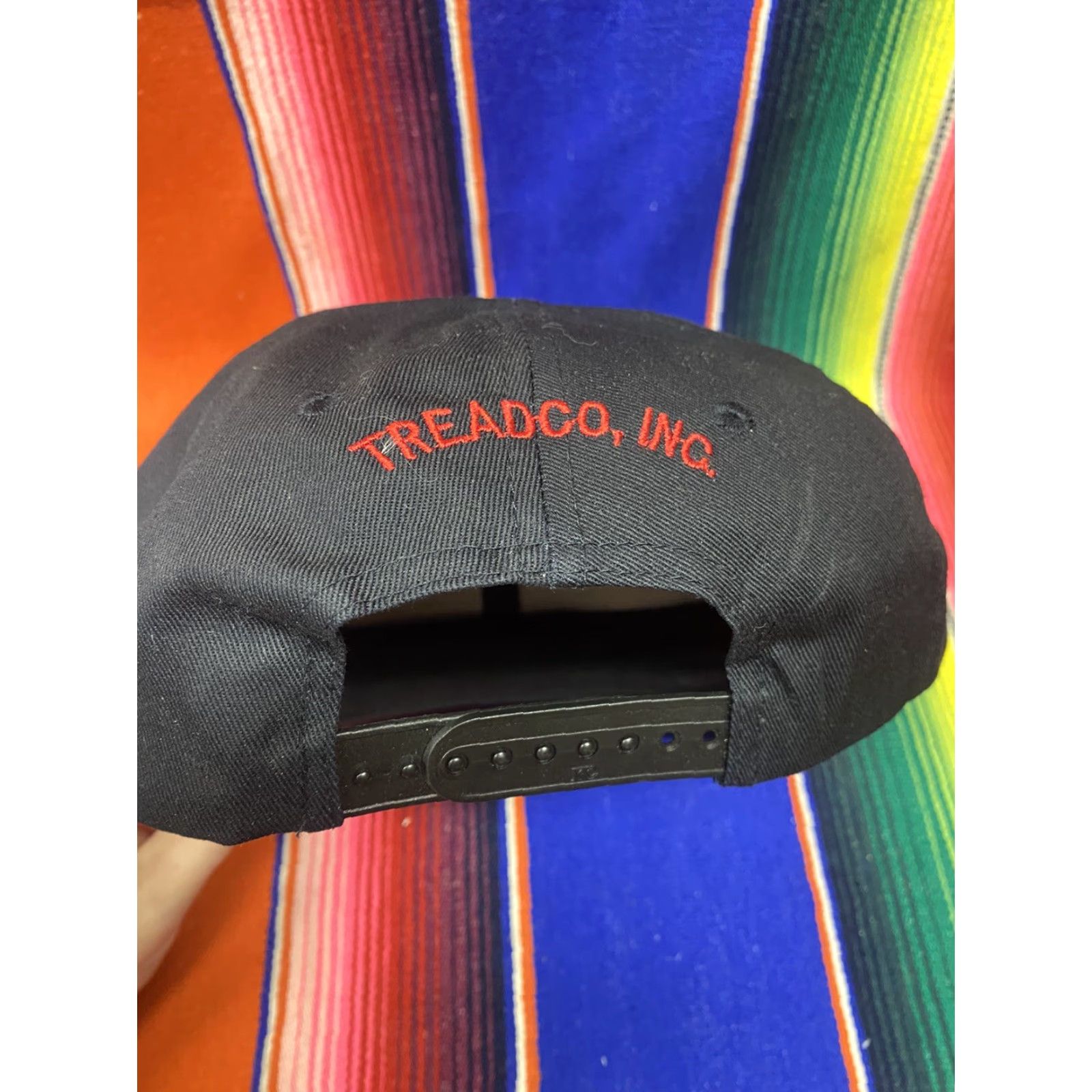 Vintage VINTAGE KC Brand Snapback Trucker Hat Black Adjustable Men One Size Hat Size ONE SIZE - 3 Thumbnail