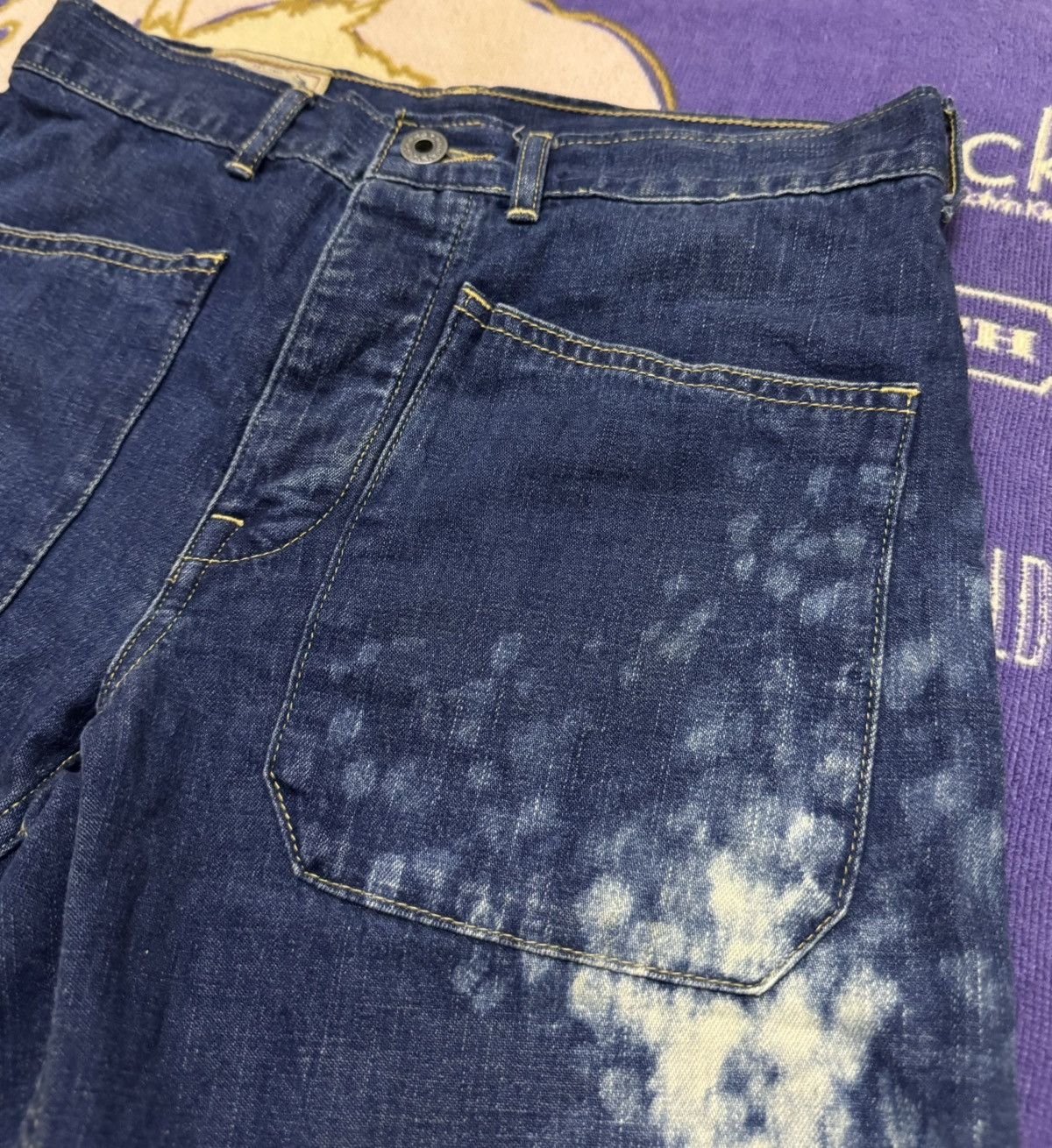 Polo Ralph Lauren POLO RALPH LAUREN Soft Denim Pant Rare Design Unisex Size US 30 / EU 46 - 5 Thumbnail