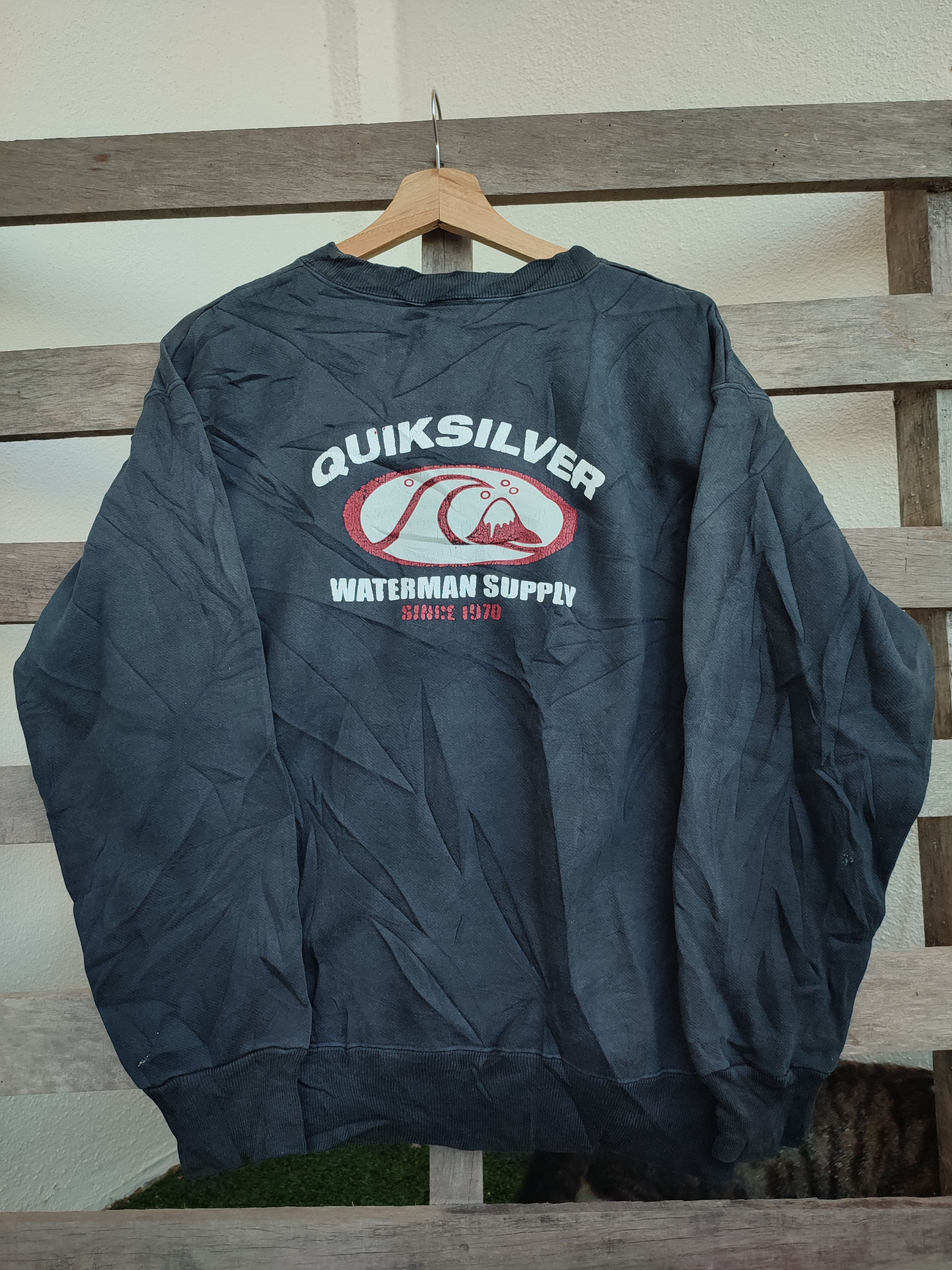 Quiksilver Vtg Quicksilver Waterman Supply Sweatshirt Size US M / EU 48-50 / 2 - 5 Thumbnail