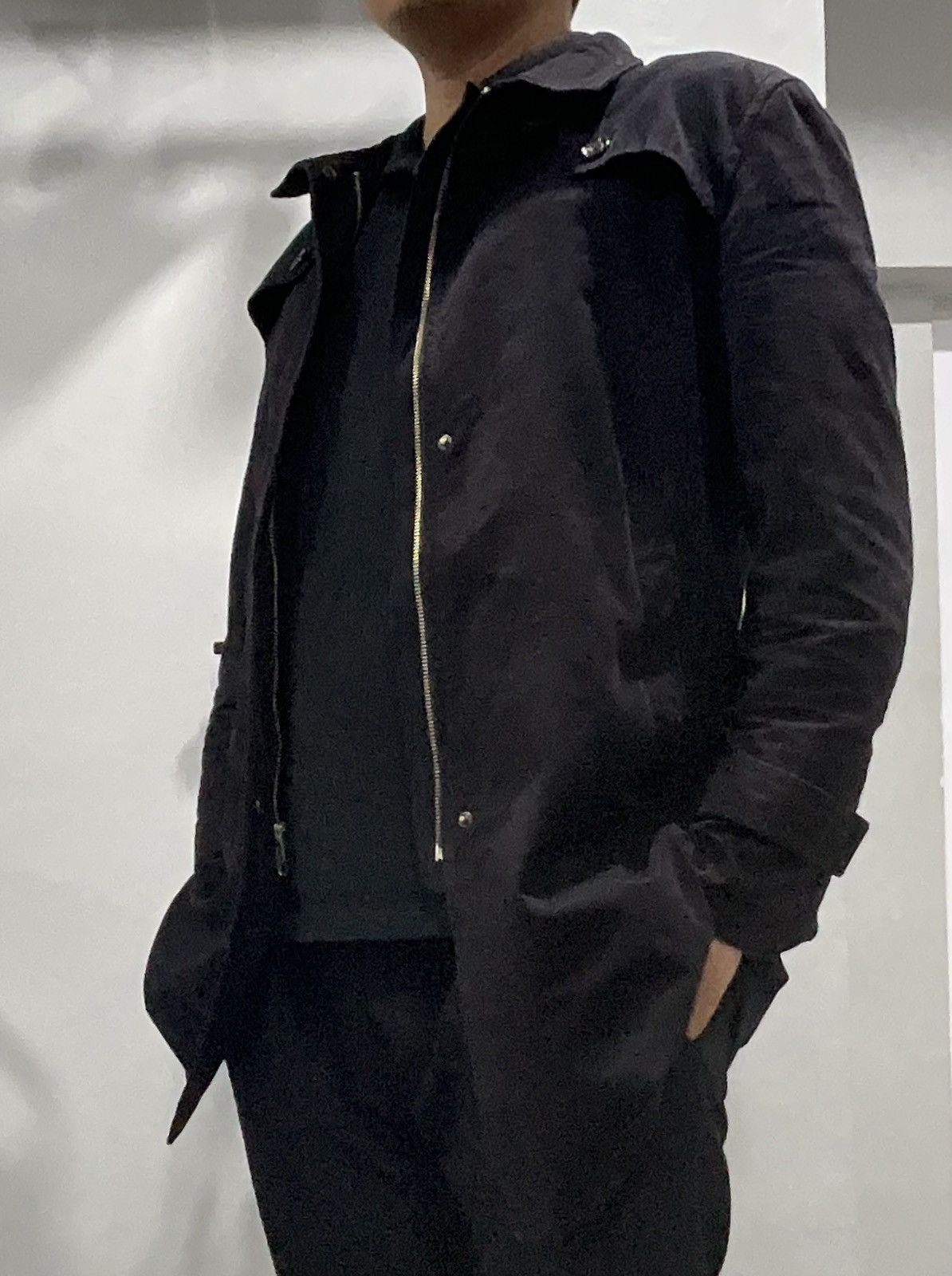 Other Comme Ca Ism sweat leather long coat Size US M / EU 48-50 / 2 - 1 Thumbnail