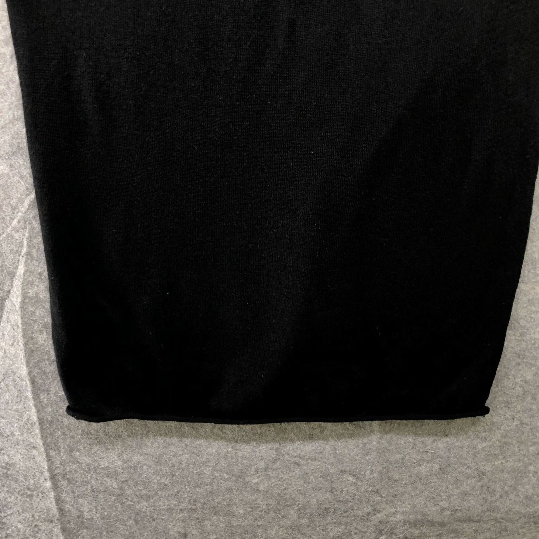 Zara Zara Crewneck Short Sleeve Top Womens Small Black Lightweight Knit Cotton Blend Casual T-Shirt Size S / US 4 / IT 40 - 4 Thumbnail