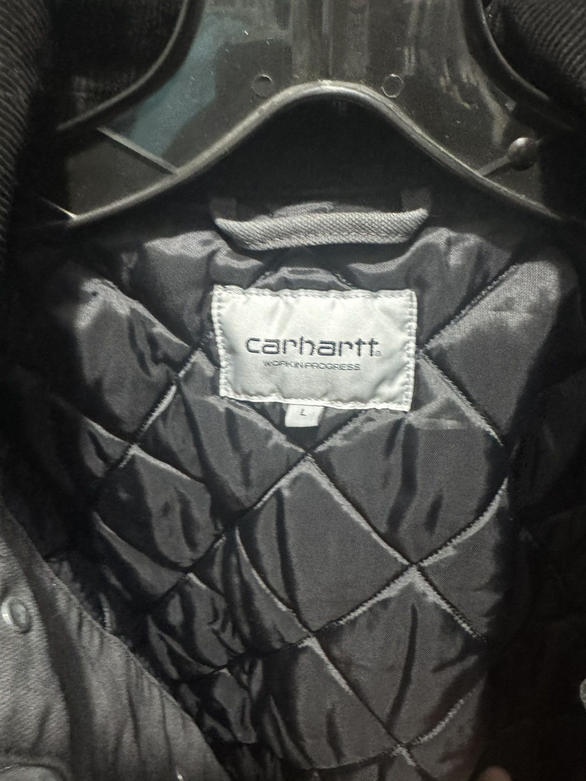 Carhartt Carhartt WIP OG Quilted Chore Coat Graphite Black L Size US L / EU 52-54 / 3 - 4 Thumbnail