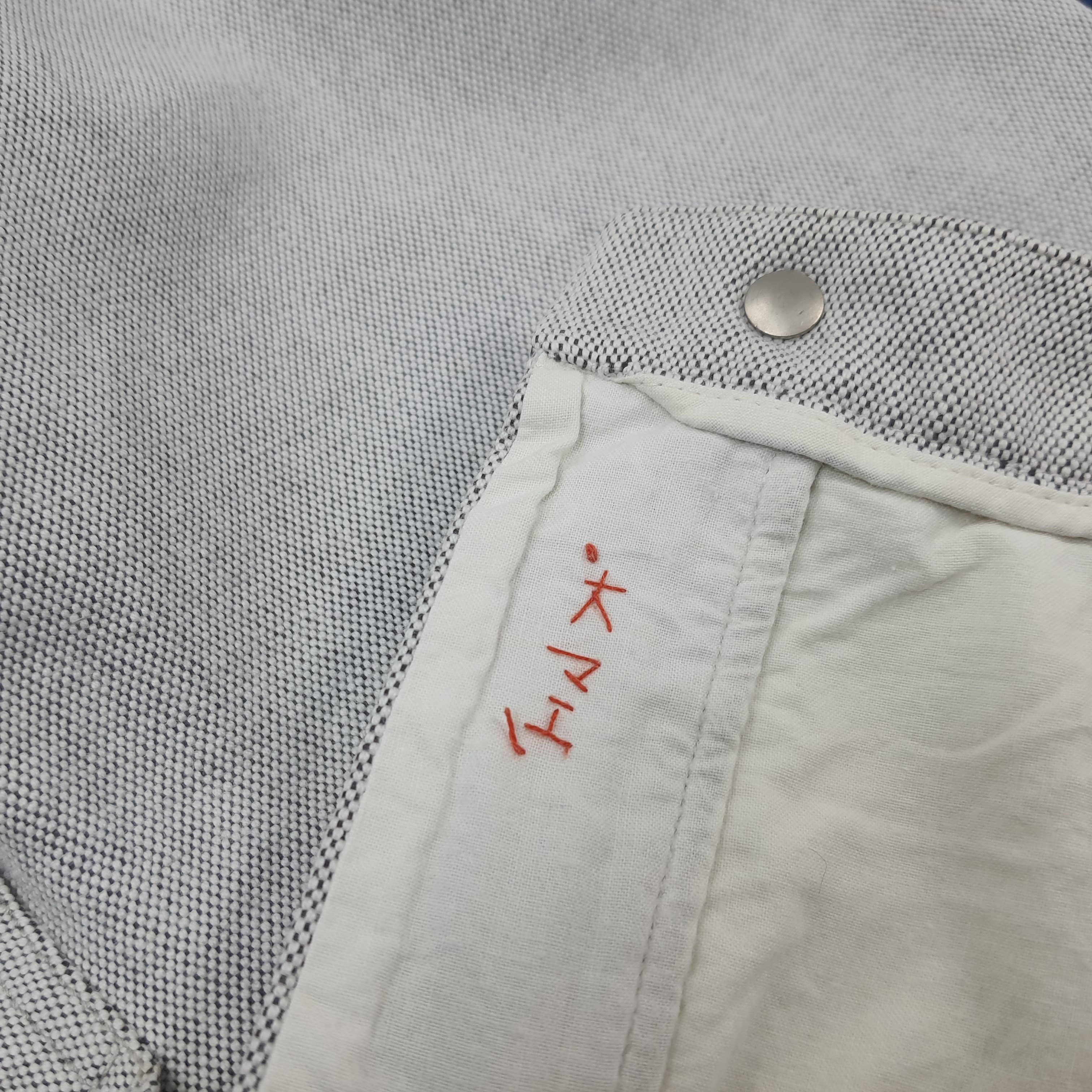 Designer × Hermes × Vintage Vintage Hermes Paris Made in France Designer Denim Pants Size US 26 / EU 42 - 10 Thumbnail