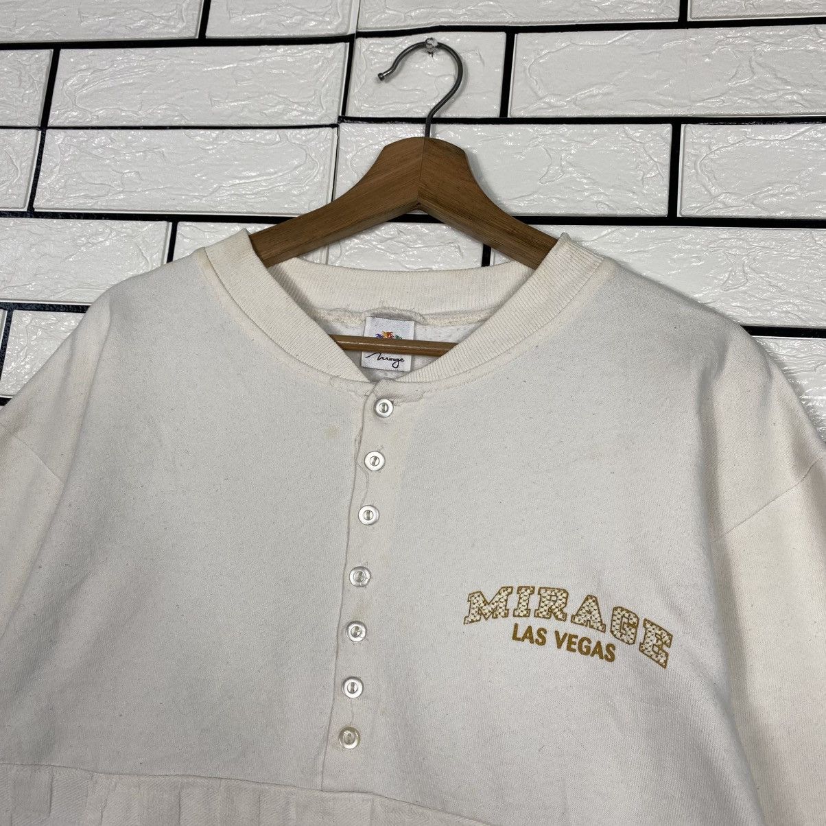 Japanese Brand 📌Vintage Cardigan Mirage Las Vegas Snap Button Size US M / EU 48-50 / 2 - 9 Thumbnail