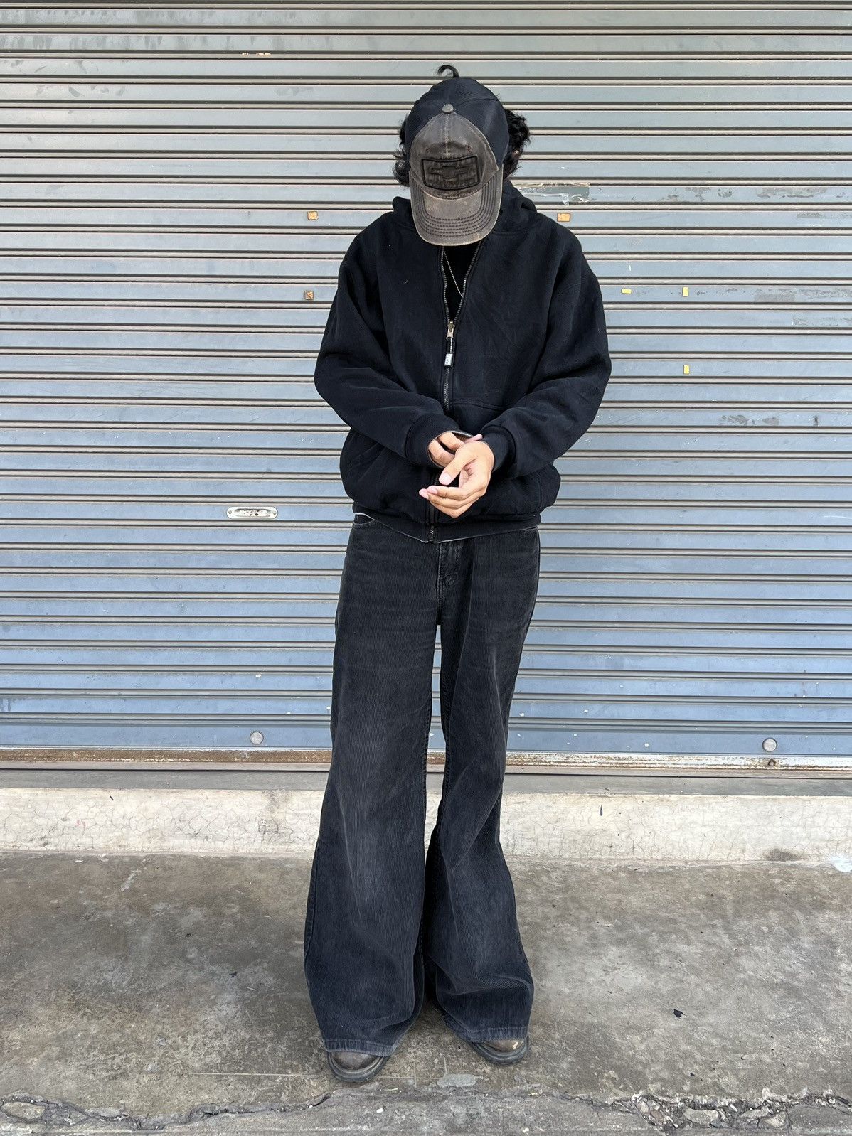 Vintage Thermal Lined Vintage Proclub Reversible Hoodie Zip Up Size US M / EU 48-50 / 2 - 4 Thumbnail