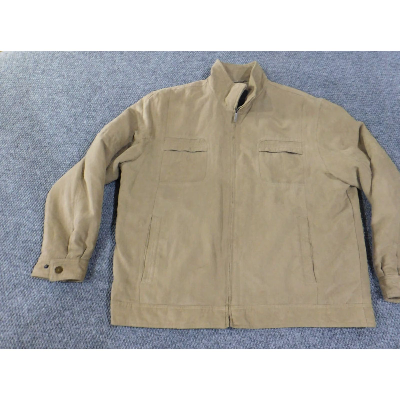 London Fog London Fog Jacket Mens XL beige zip quilted outerwear polyester lined Jacket Mens XL Beige Quilted Outdoor Fall Winter Regular Size US XL / EU 56 / 4 - 3 Thumbnail