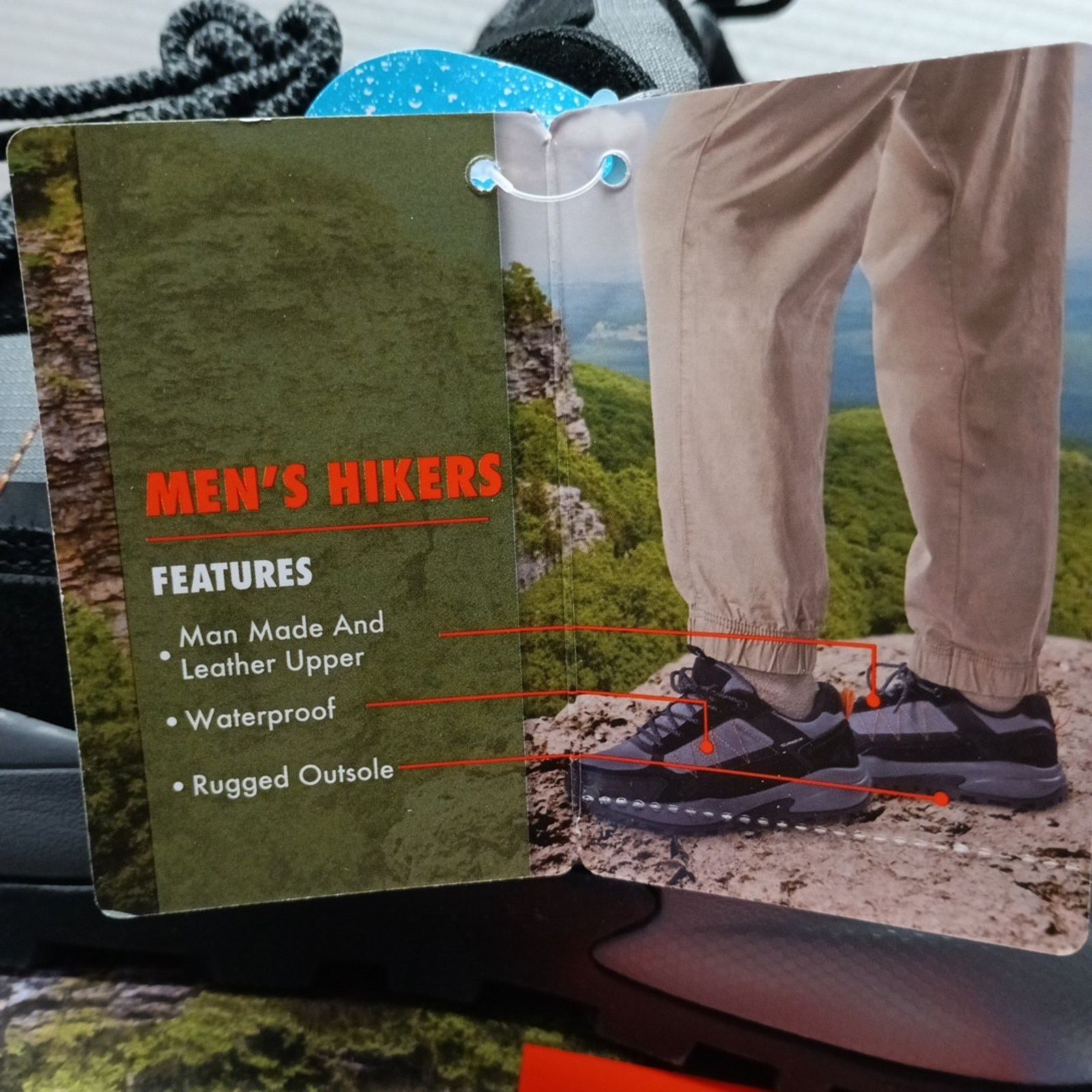 Other Ozark Trail Men's Hiking Shoes Size 11 Low Hiker Black Size US 11 / EU 44 - 4 Thumbnail