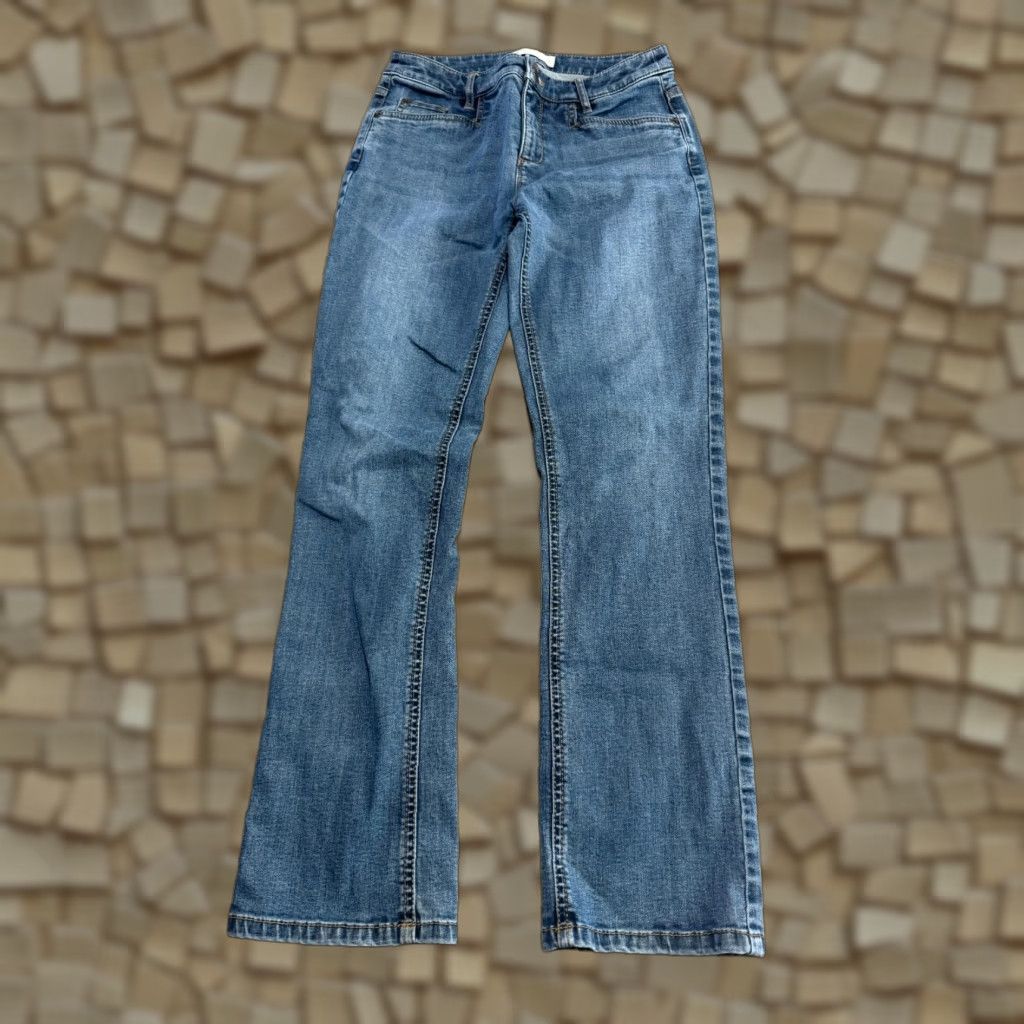 J. Jill VINTAGE? (No) J. Jill Jeans Womens Size 2 Blue Denim Smooth Fit Straight Leg 5-Pocket Design Regular Stretch Size 26" / US 2 / IT 38 - 1 Thumbnail