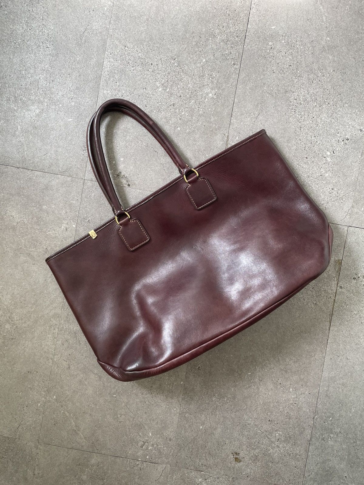 Visvim VISVIM Homer Tote Bag XL FR Made in France Burgundy Size ONE SIZE - 1 Thumbnail