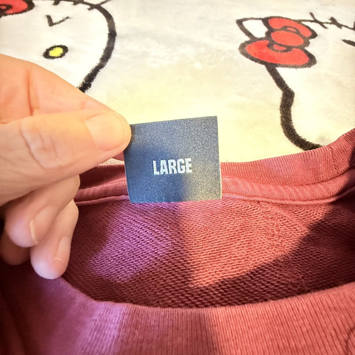Revenge Revenge Patchwork Crewneck Red Size Large Size US L / EU 52-54 / 3 - 4 Thumbnail