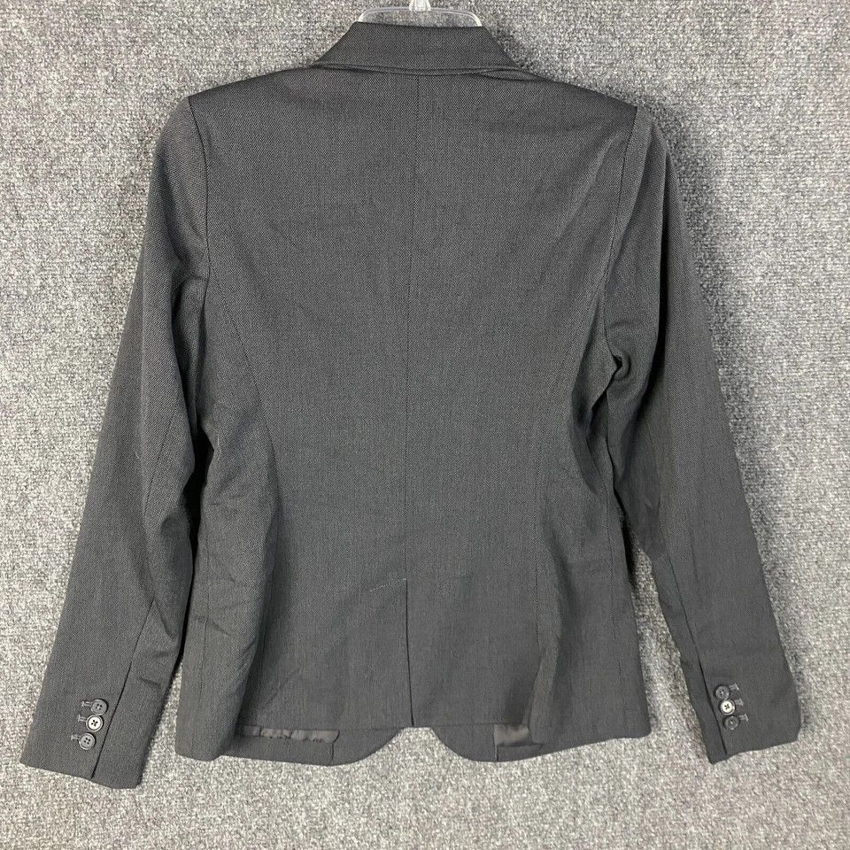 Apt. 9 Apt 9 Blazer Women's Size 6 Gray Polyester Blend 2 Buttons Size M / US 6-8 / IT 42-44 - 7 Thumbnail