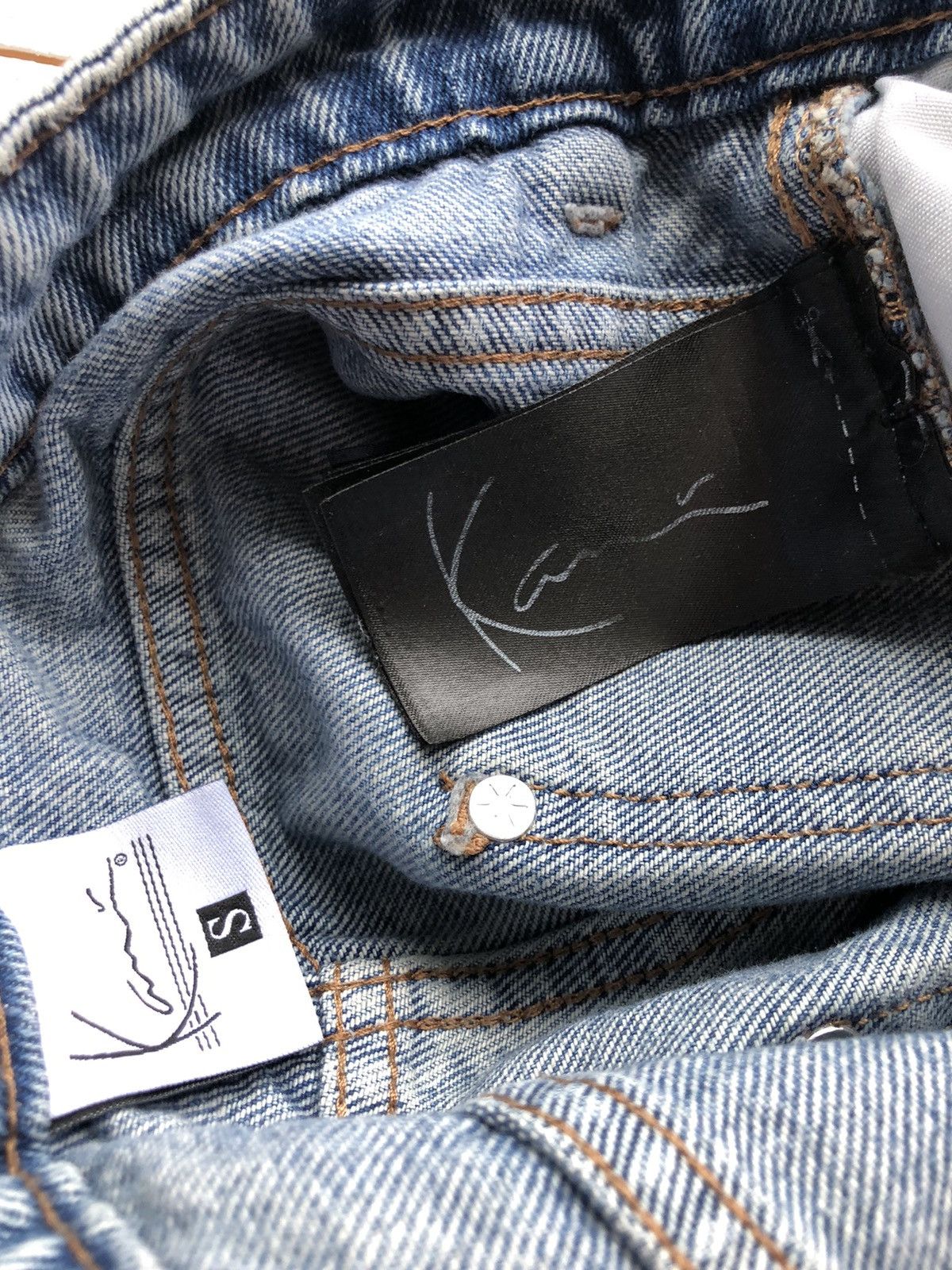 Karl Kani Karl Kani Jeans Baggy Denim Vintage Y2K Style Hip Hop SK8 Size US 32 / EU 48 - 9 Thumbnail