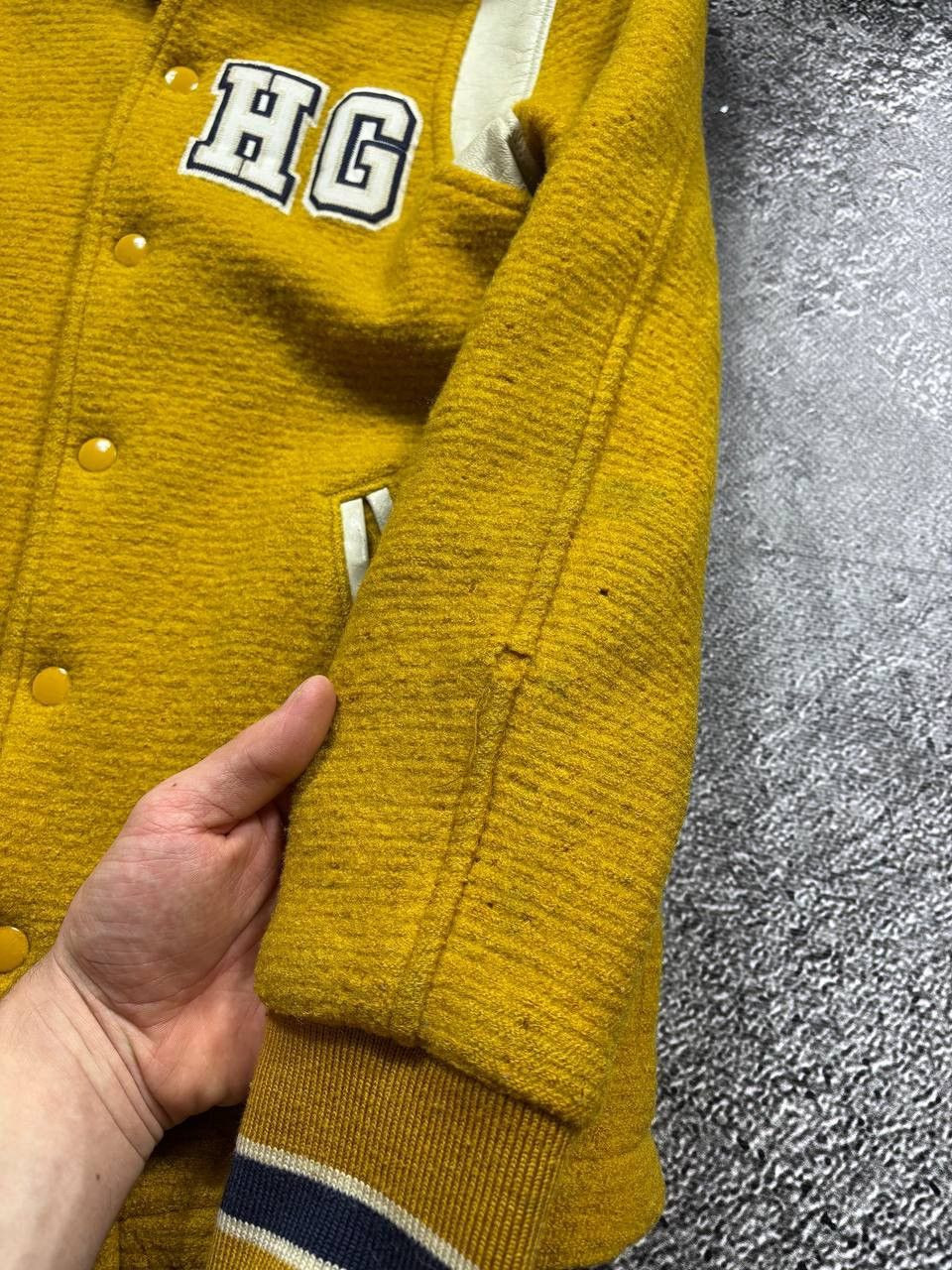 Hysteric Glamour Hysteric Glamour Vintage Heavy Wool Varsity Jacket Japan Size S / US 4 / IT 40 - 4 Thumbnail