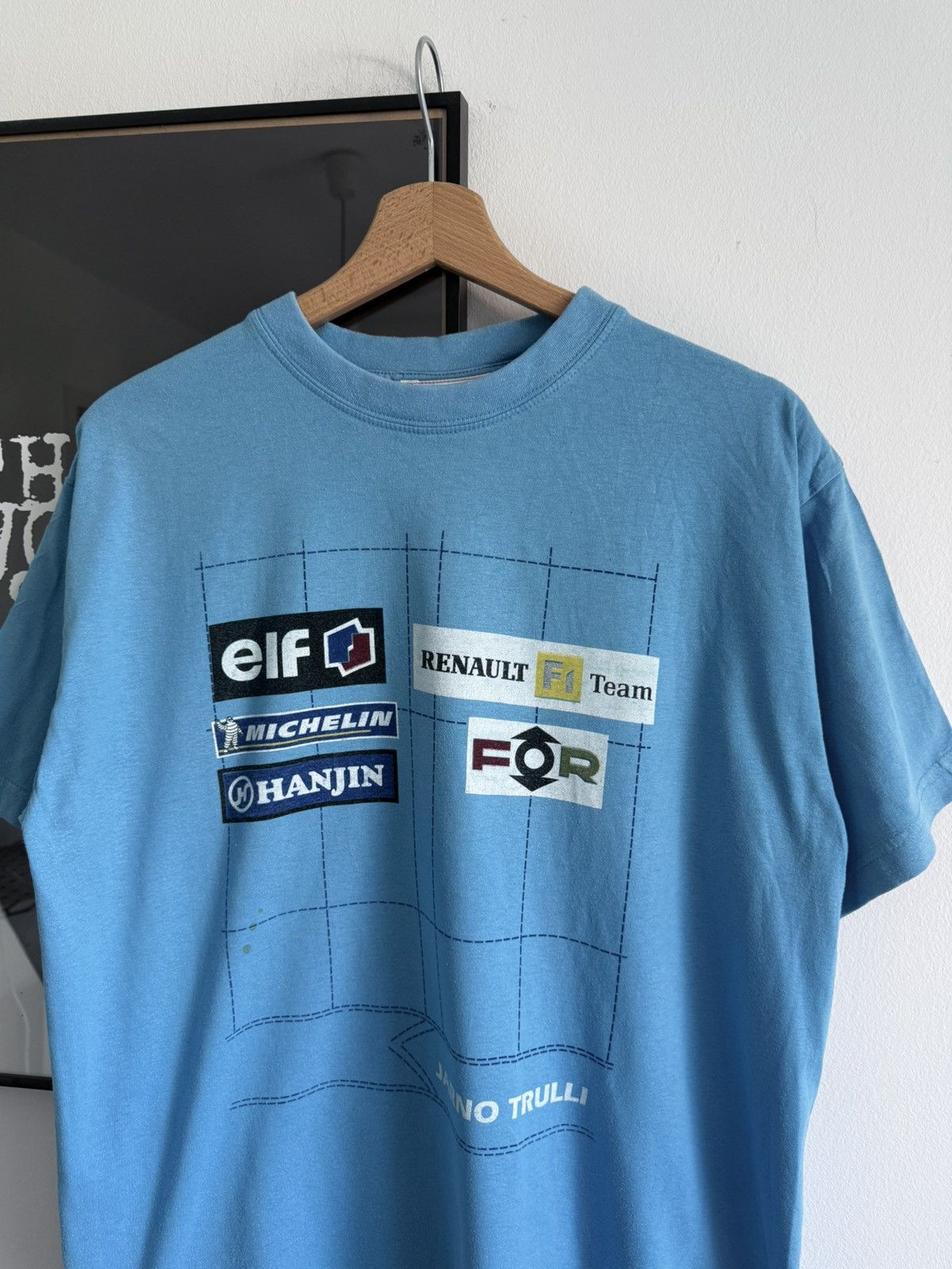 Vintage Jarno Trulli Renault Sport F1 vintage racing T-shirt Size US M / EU 48-50 / 2 - 2 Thumbnail