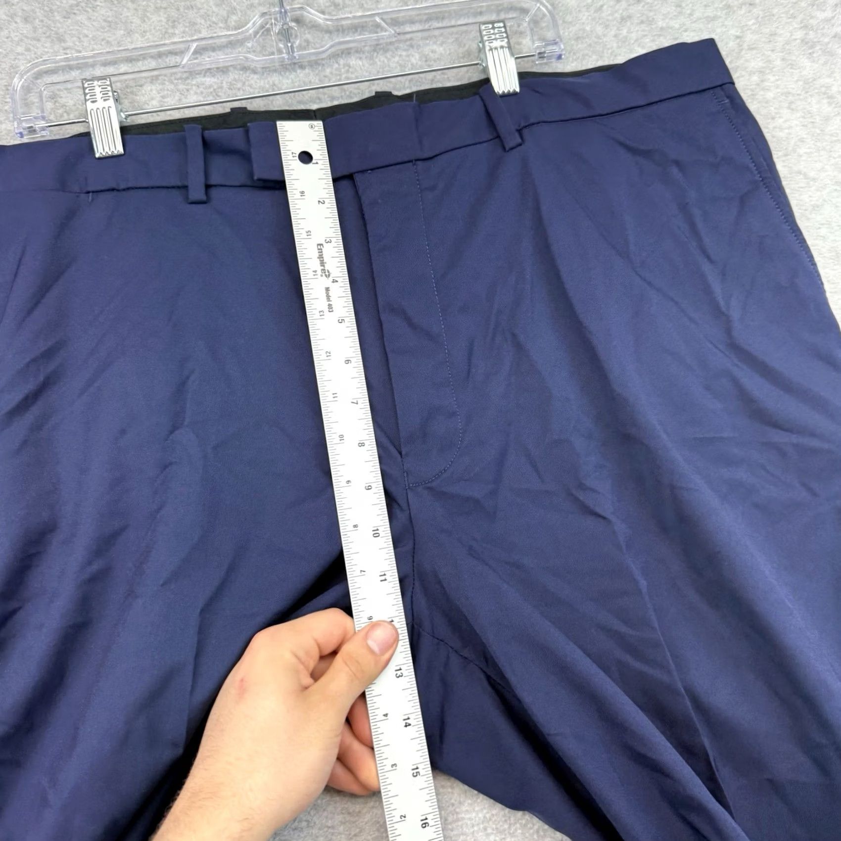 RLX Ralph Lauren RLX Ralph Lauren Men’s 40x27 Navy Performance Golf Pants Trousers Polyester EUC Size US 40 / EU 56 - 3 Thumbnail