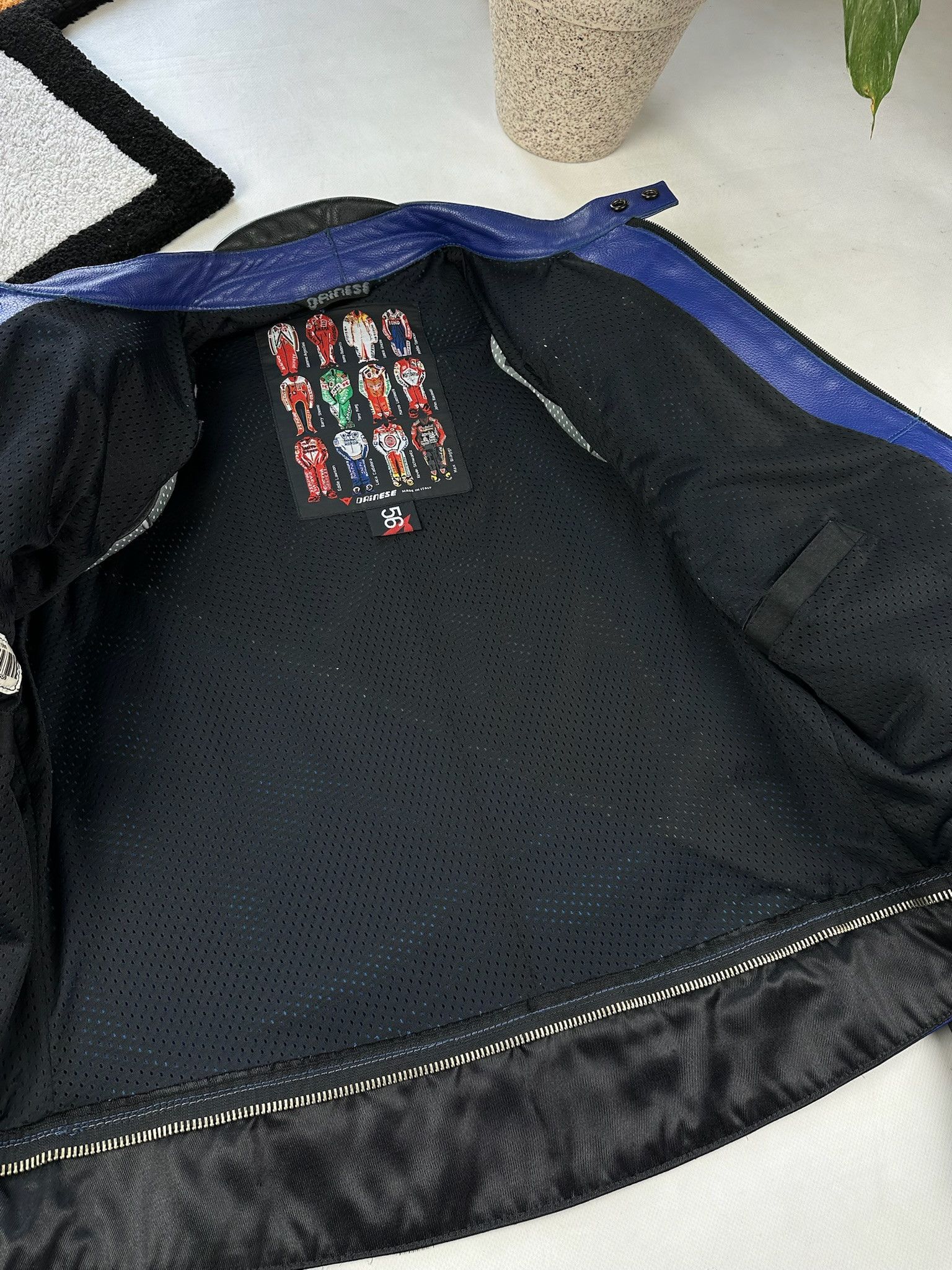 Dainese Vintage Dainese leather jacket moto biker punk tribal 90s Size US XL / EU 56 / 4 - 15 Thumbnail