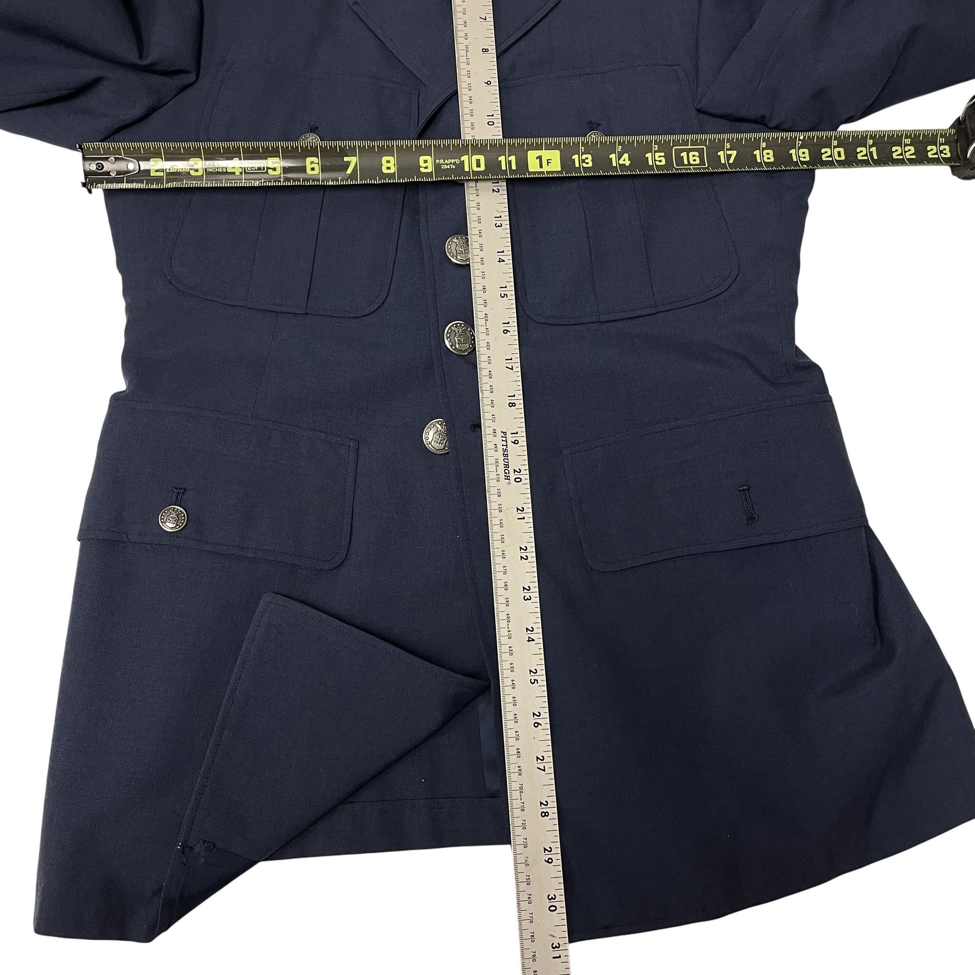 Other Vtg USAF Wool Military Sport Coat US Air Force Jacket Size 38R - 8 Thumbnail