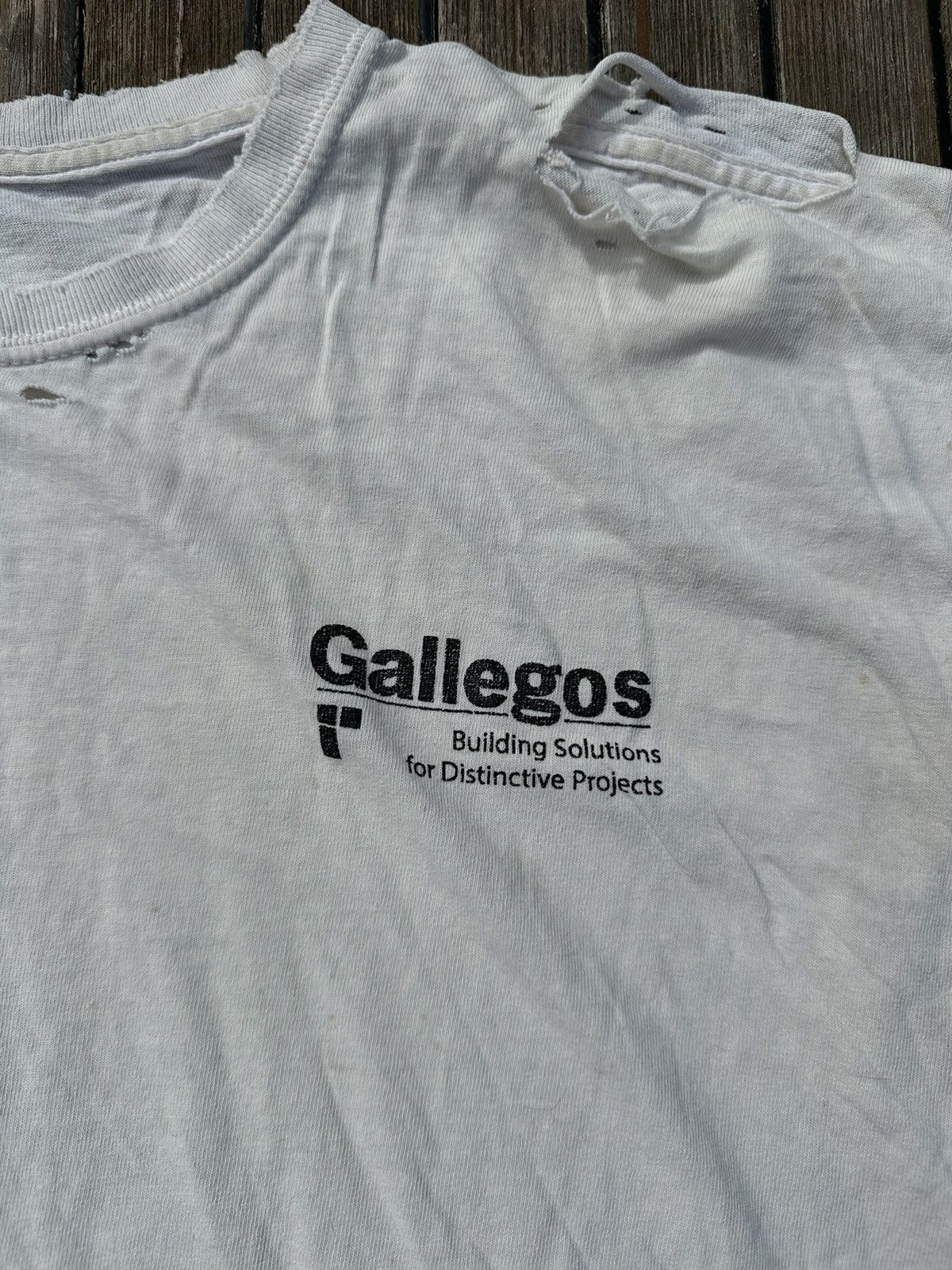 Hanes Vintage Distressed Gallegos Tee Size US L / EU 52-54 / 3 - 5 Thumbnail
