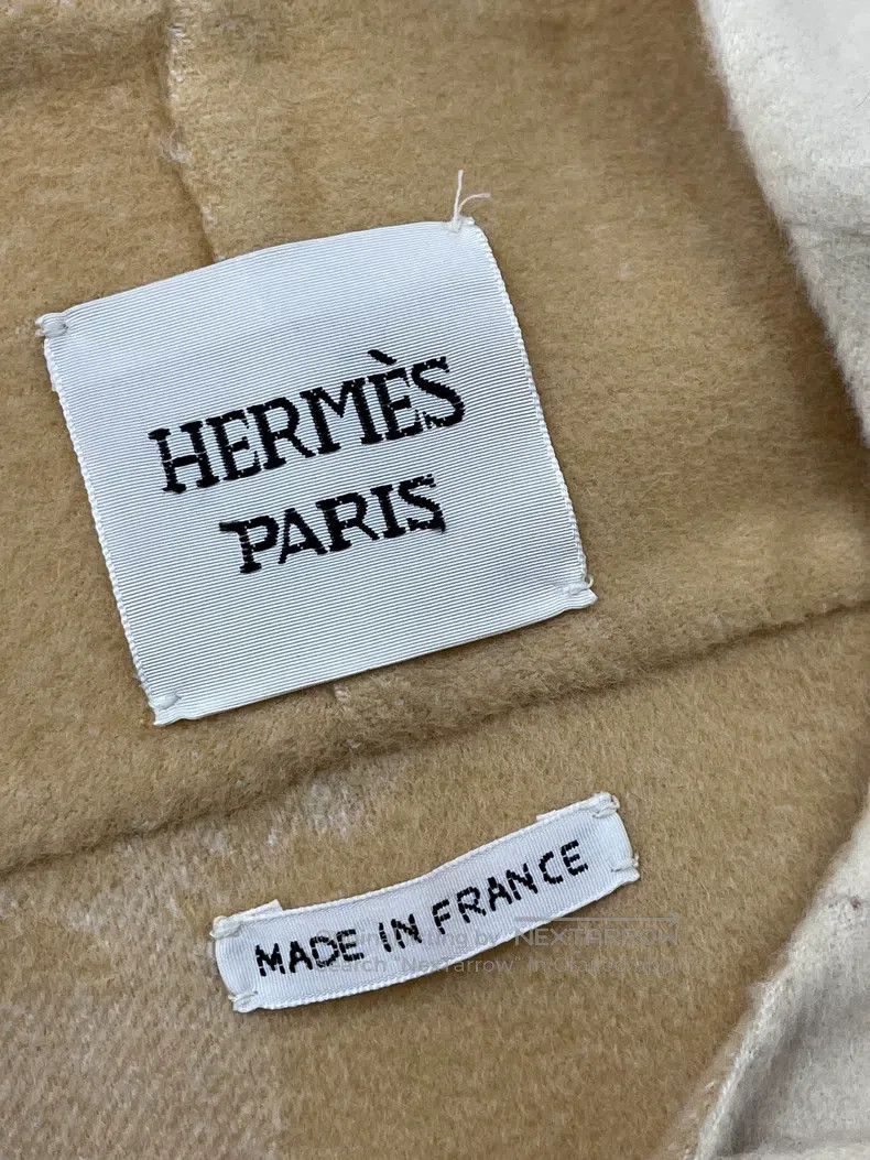 Hermes Hermes Oatmeal Double-faced Cashmere Overcoat Size XS / US 0-2 / IT 36-38 - 5 Thumbnail