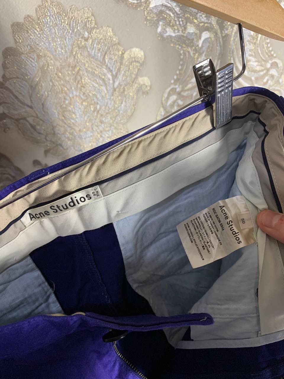 Acne Studios ACNE STUDIOS ROC SATIN SS14 SUIT PANTS JAPAN STYLE LUXURY Size US 34 / EU 50 - 8 Thumbnail