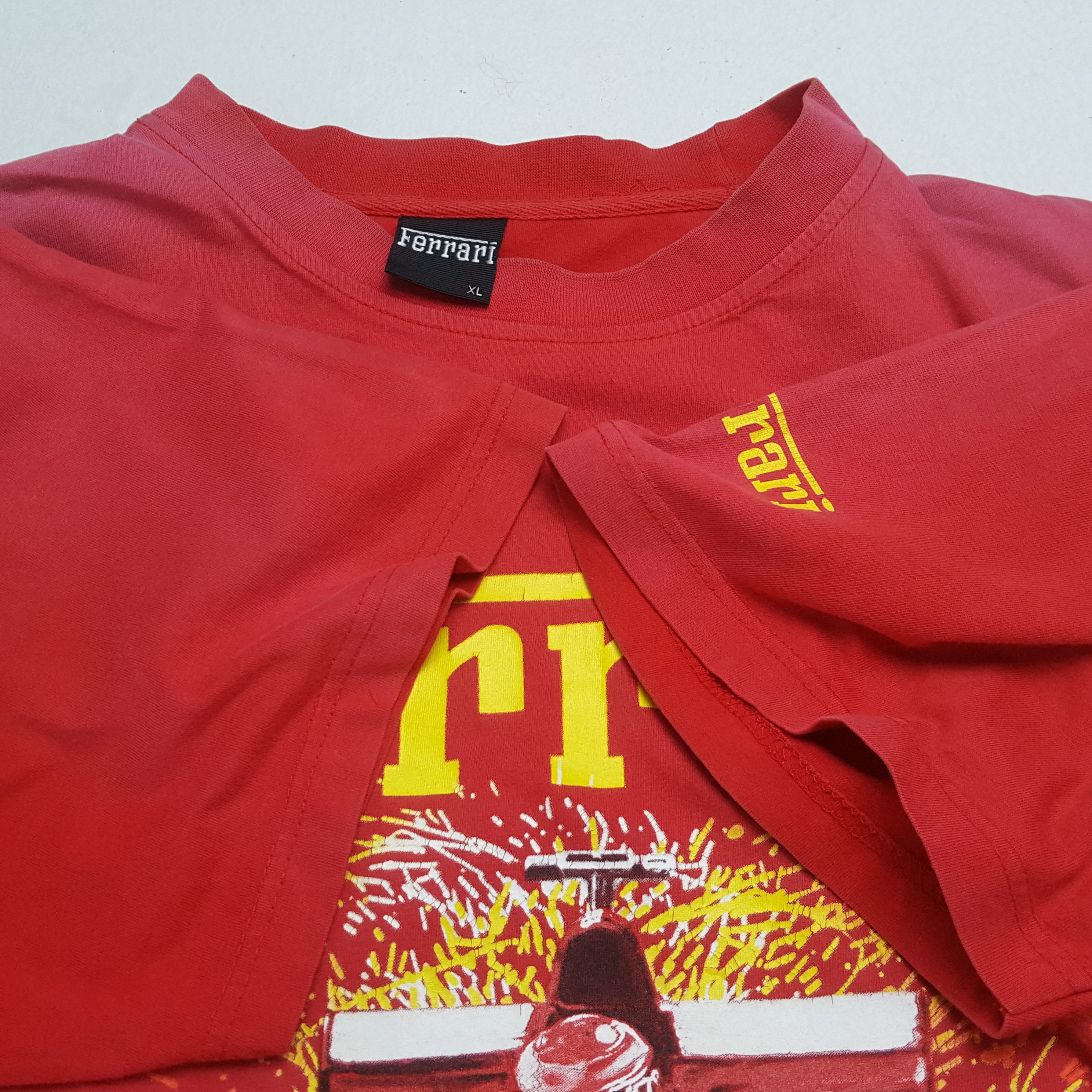Ferrari × Vintage FERRARI FORMULA 1 F1 Racing Phototees Style Tshirt Size US XL / EU 56 / 4 - 9 Thumbnail